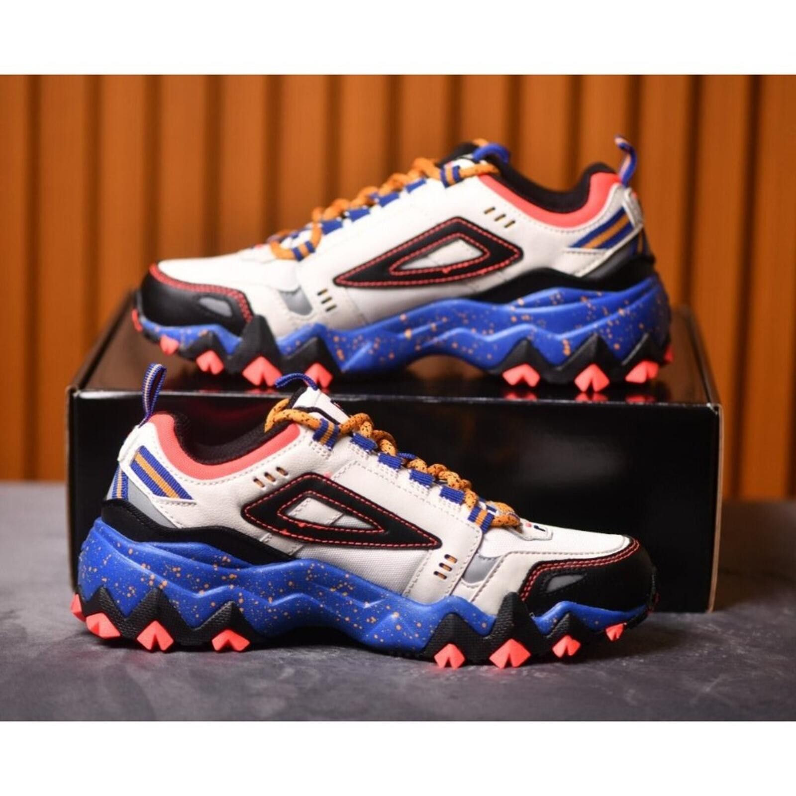 Fila Fila Oakmont TR | Silver Birch Mazarine | 5JM00949-117 Size US 6.5 / IT 36.5 - 2 Thumbnail