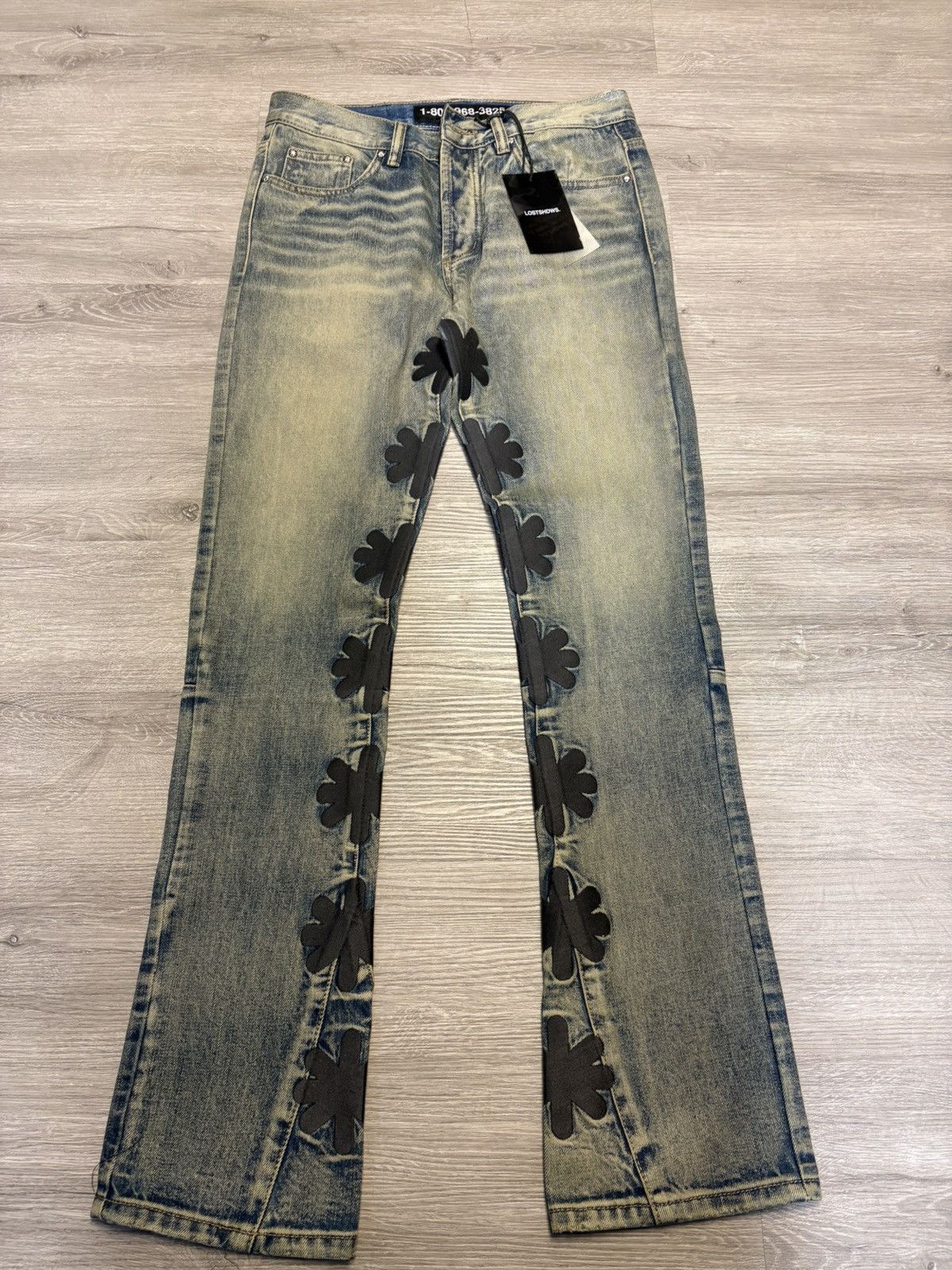 LOSTSHDWS Lost Shadows Dirty Denim Graphite Size US 32 / EU 48 - 1 Thumbnail