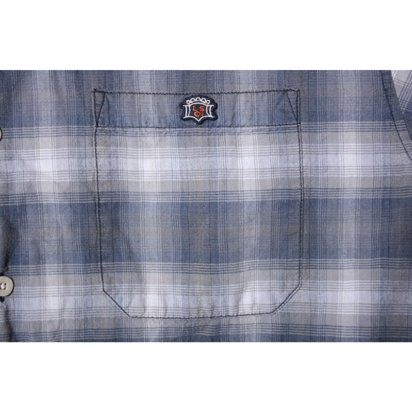 Levi's VINTAGE Levi's Shirt - Button-Up Plaid Loop Collar XL Men Size US XL / EU 56 / 4 - 3 Thumbnail