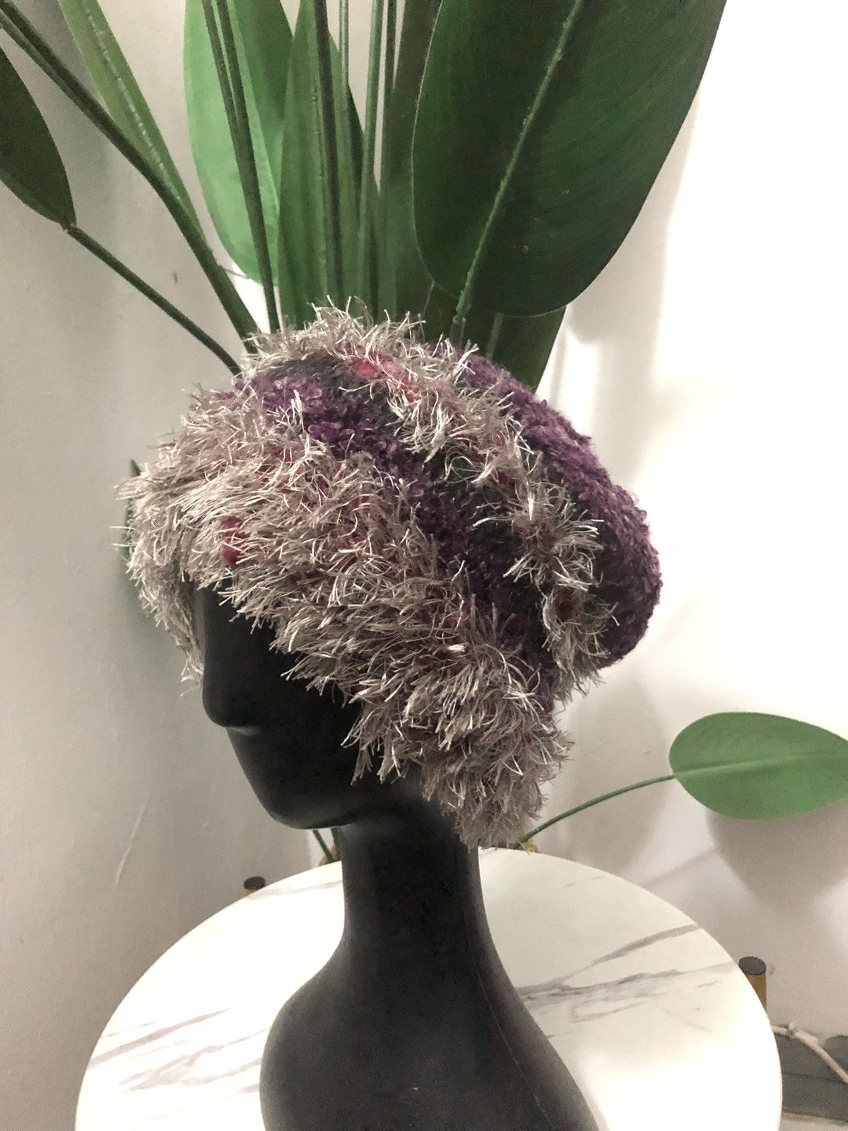 Vintage VINTAGE MOHAIR BEANIE HAT Size ONE SIZE - 2 Thumbnail