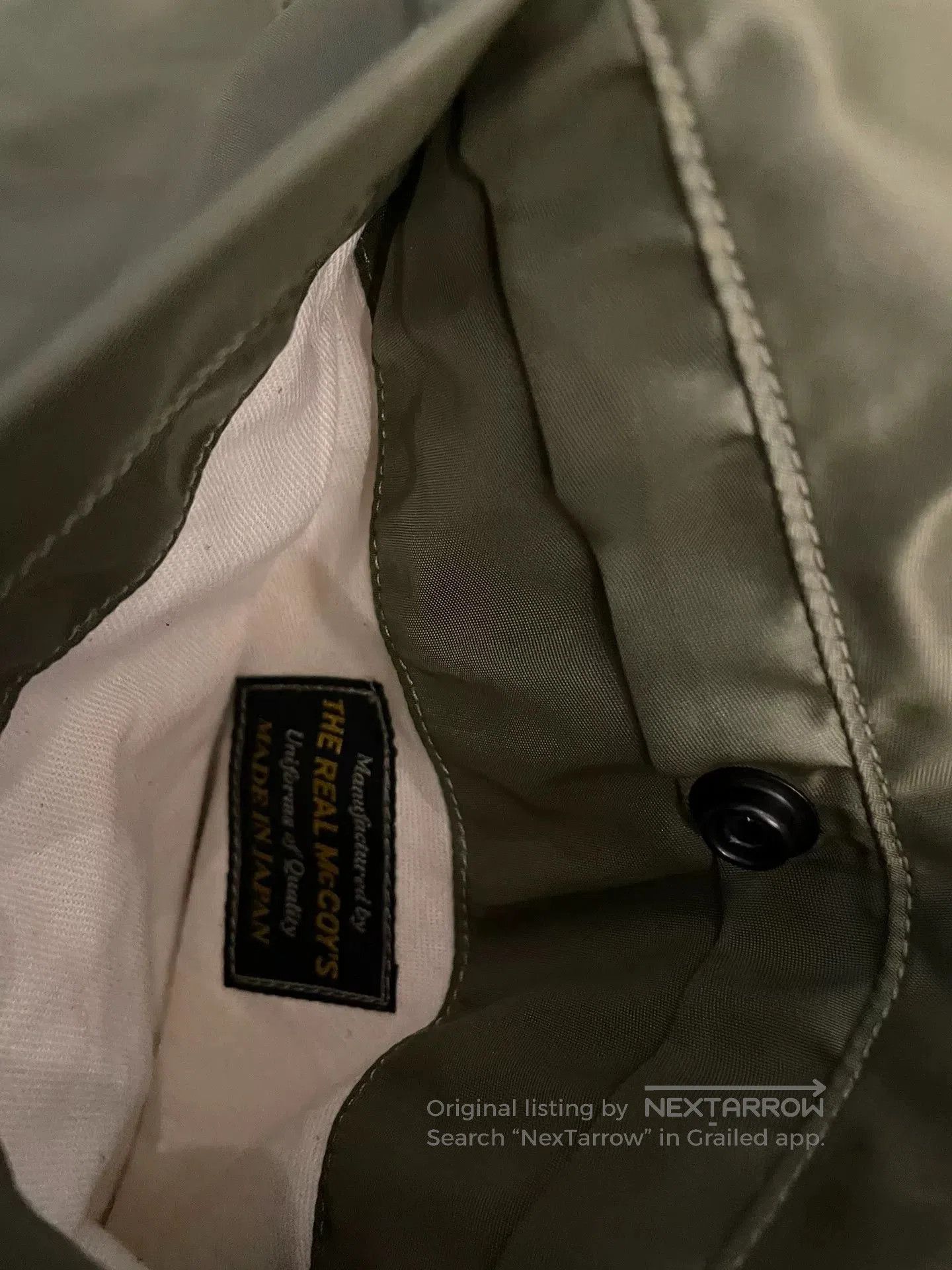 The Real McCoy's The REAL McCoy's N2 Test Sample Jacket. Size US S / EU 44-46 / 1 - 4 Thumbnail