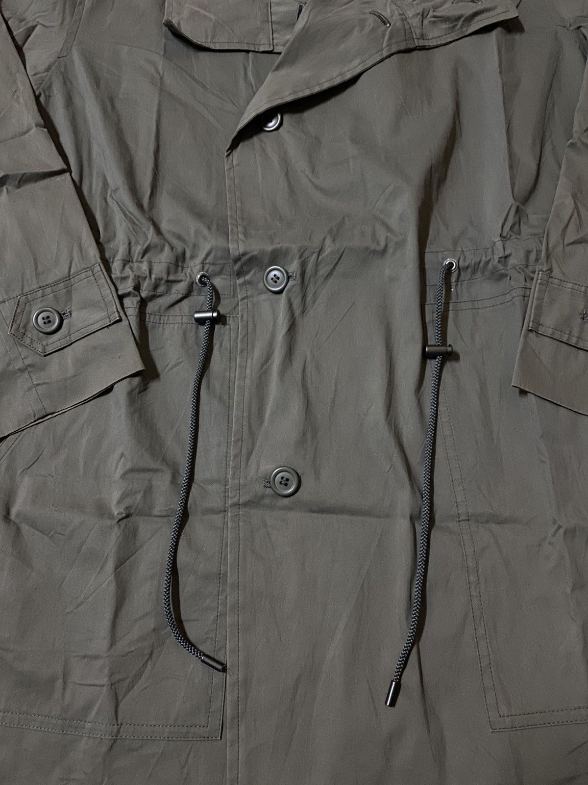 Issey Miyake Plantation By Issey Miyake Middle String Army Style Parka Size US L / EU 52-54 / 3 - 4 Thumbnail