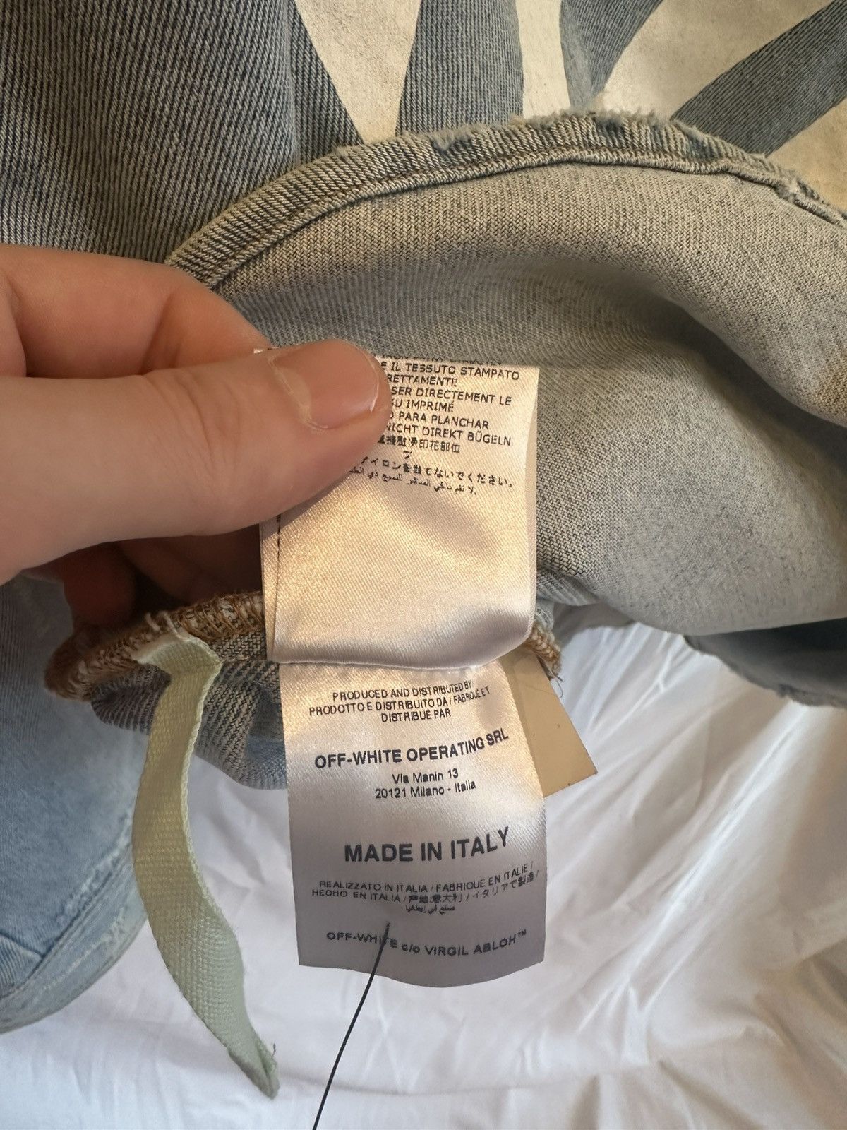 Off-White Off-White Denim Shirt Size US M / EU 48-50 / 2 - 9 Thumbnail