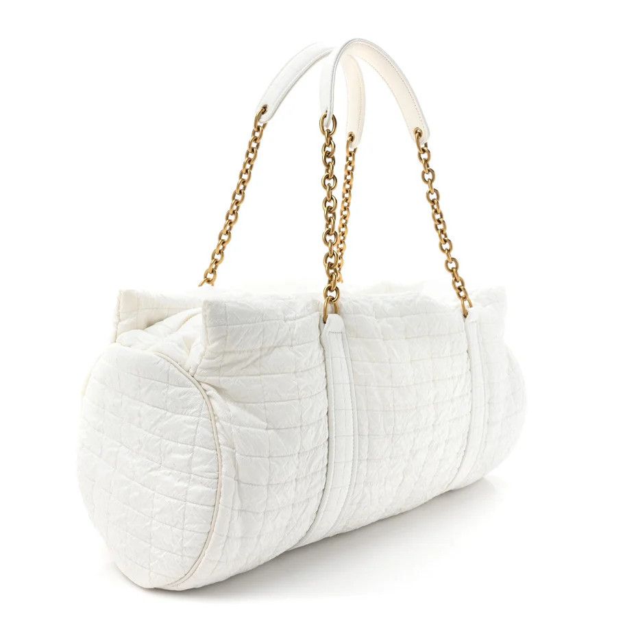 Saint Laurent Paris o1s1wg111125 Size: OS / Nylon Gloria Quilted Travel Bag Size ONE SIZE - 4 Thumbnail