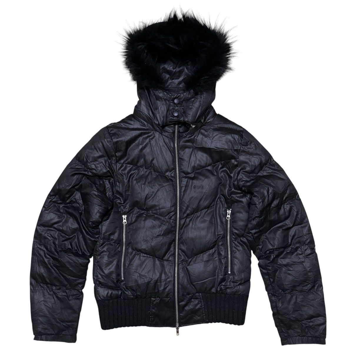 Japanese Brand LAV Puffer Down Jacket Size L / US 10 / IT 46 - 1 Thumbnail
