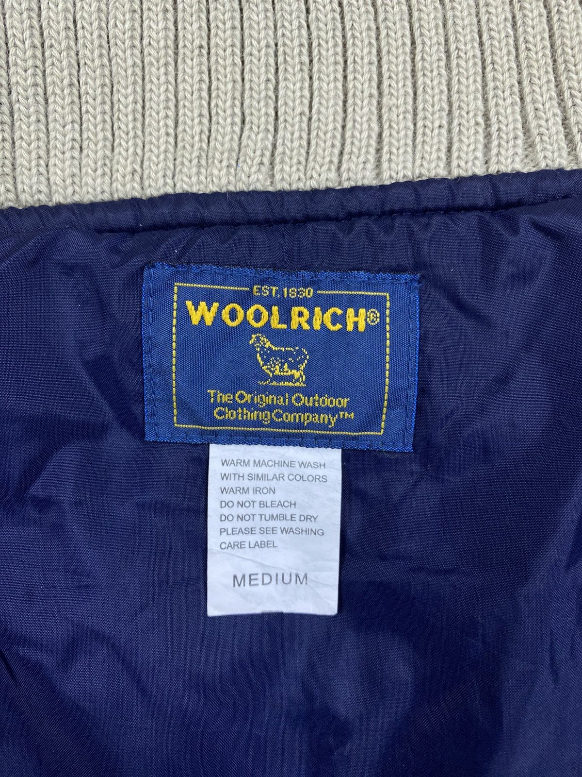 Vintage × Woolrich Woolen Mills Vintage Woolrich Thermolite Plus Zipper Jacket Size US S / EU 44-46 / 1 - 7 Thumbnail