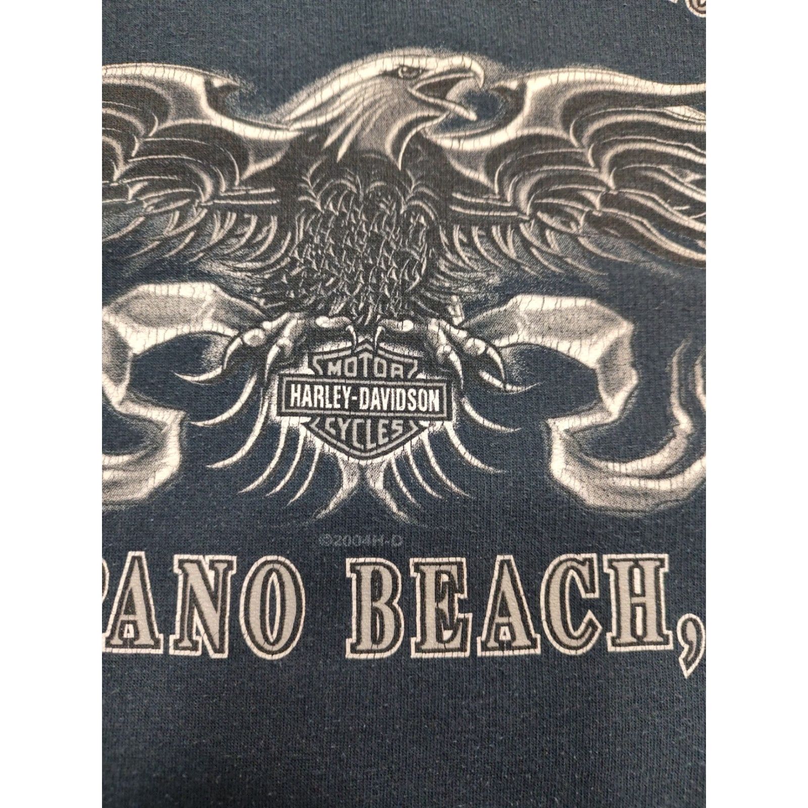 Harley Davidson VINTAGE Harley-Davidson Sweatshirt Mens 3XL Black Crewneck Eagle 2005 Y2K Biker Size US XXL / EU 58 / 5 - 4 Thumbnail