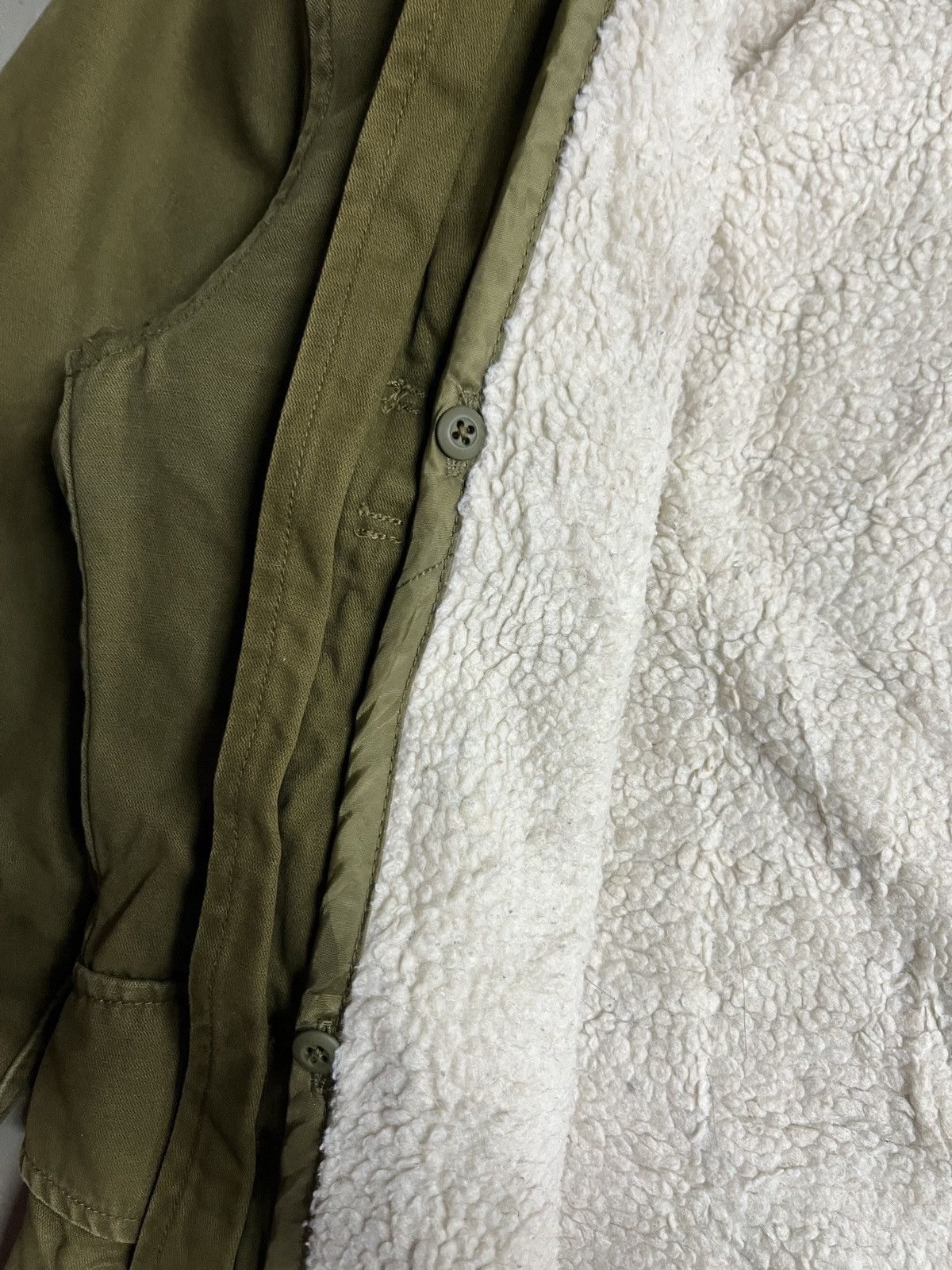 If Six Was Nine 2000s Journal Standard - Sherpa Hoodie Parka Jacket Size US M / EU 48-50 / 2 - 14 Thumbnail