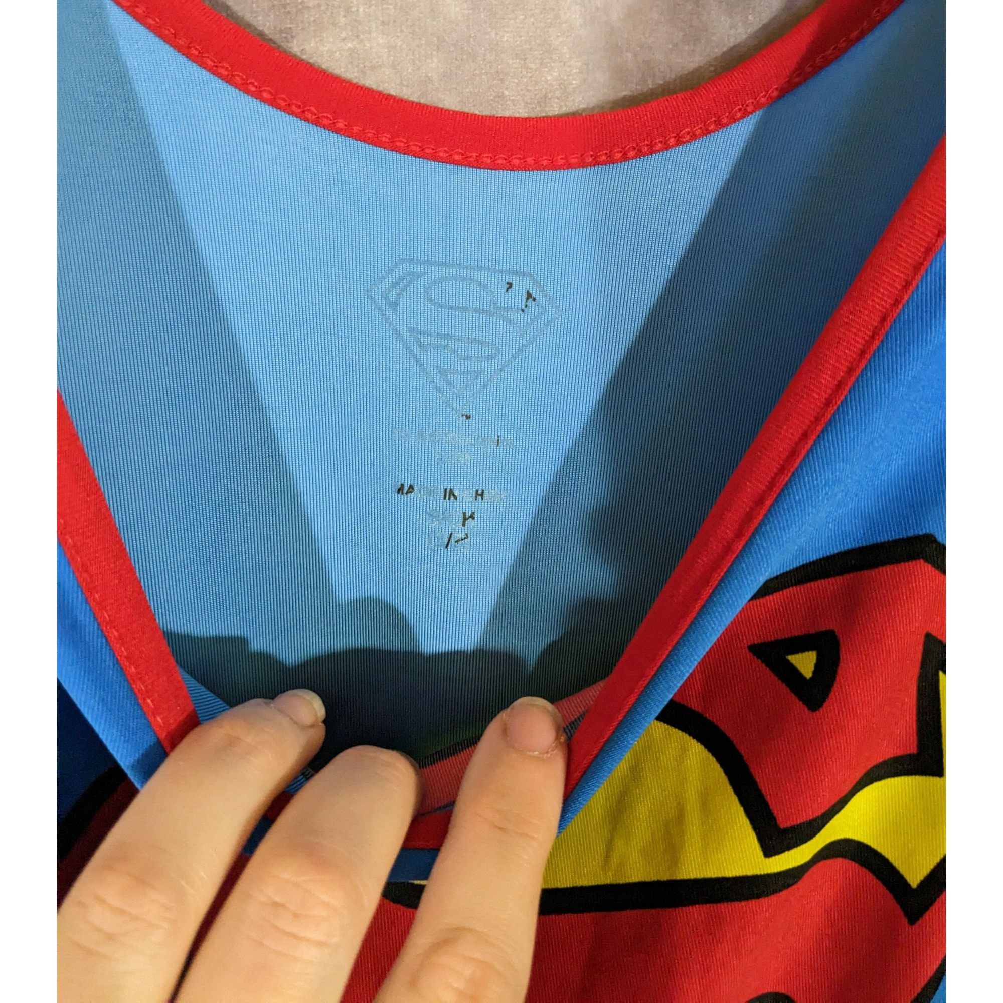 DC Comics Superman Womens Tank Dress Size S / US 4 / IT 40 - 3 Thumbnail