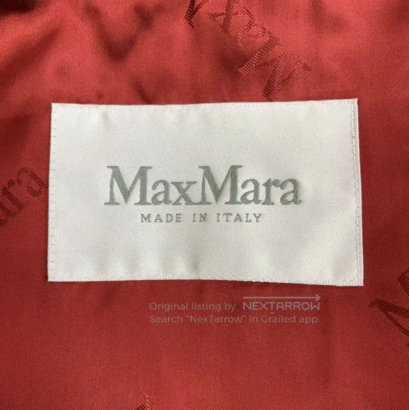 Max Mara MaxMara Stylish Red Women's Coat . Size XXS / US 00 / IT 34 - 5 Thumbnail