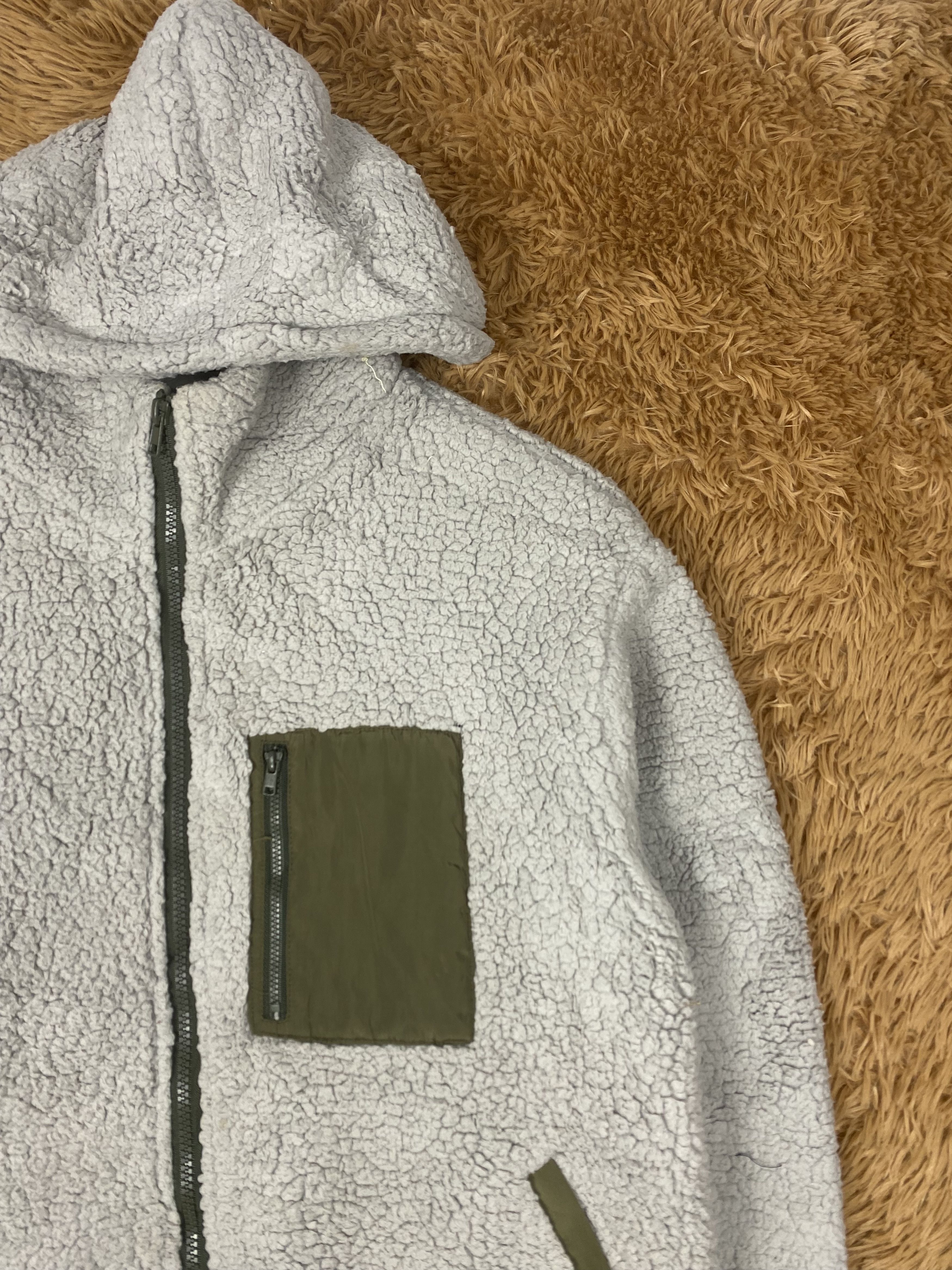 Olive Vintage Olive des Olive Sherpa Jacket Size US S / EU 44-46 / 1 - 3 Thumbnail