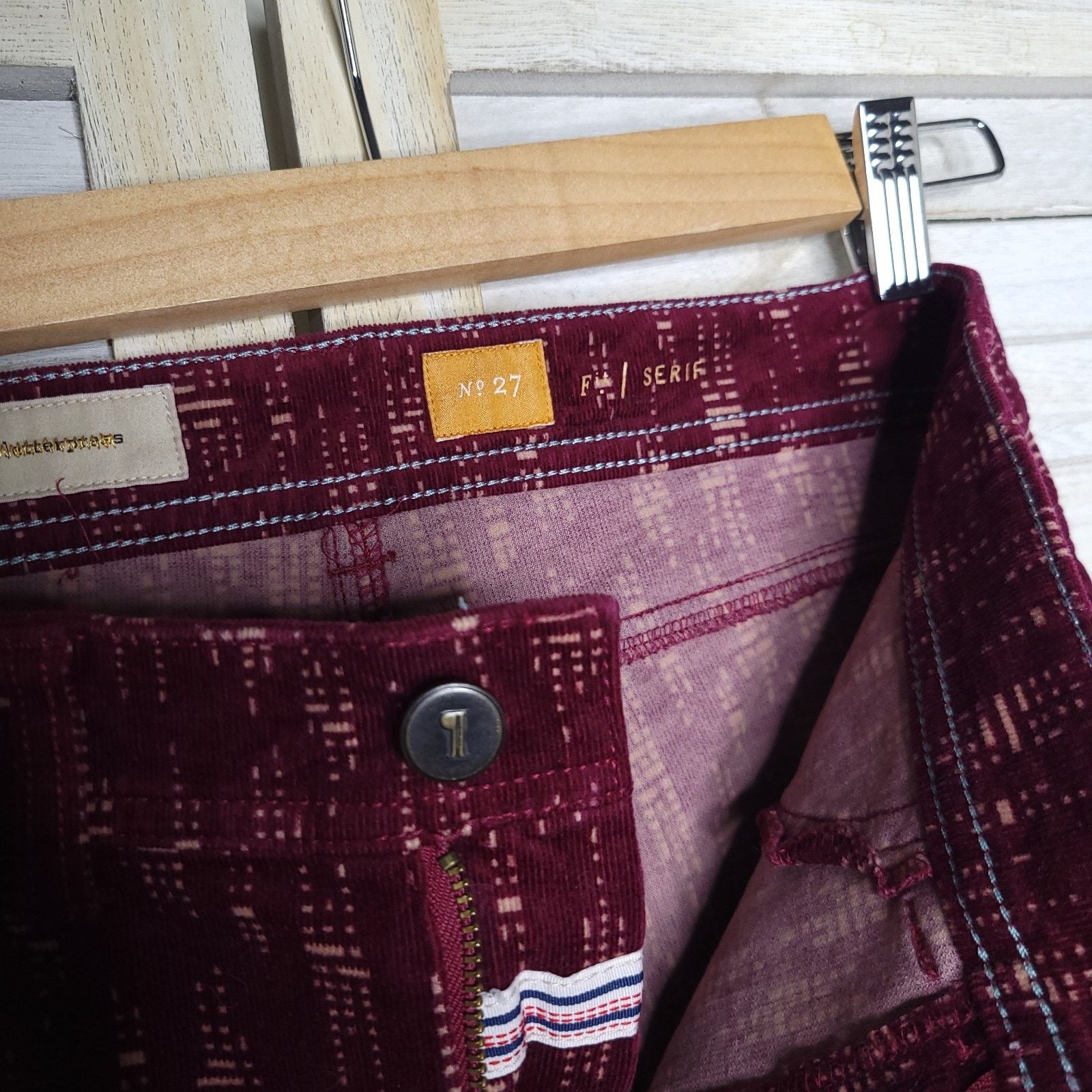 Anthropologie Anthropologie Pilcro Skinny Corduroy Pants 27 28 Size 28" / US 6 / IT 42 - 5 Thumbnail