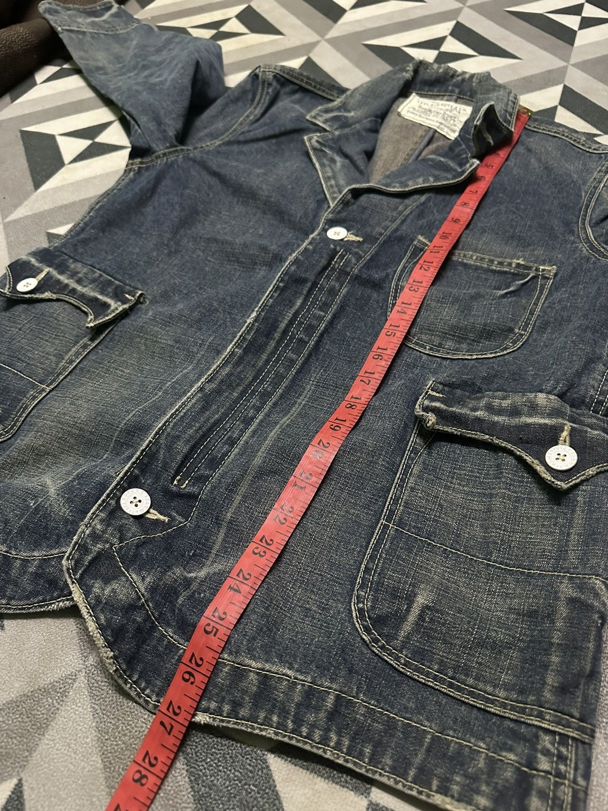 Levi's Levi’s denim tailored jacket size L Size US L / EU 52-54 / 3 - 16 Thumbnail