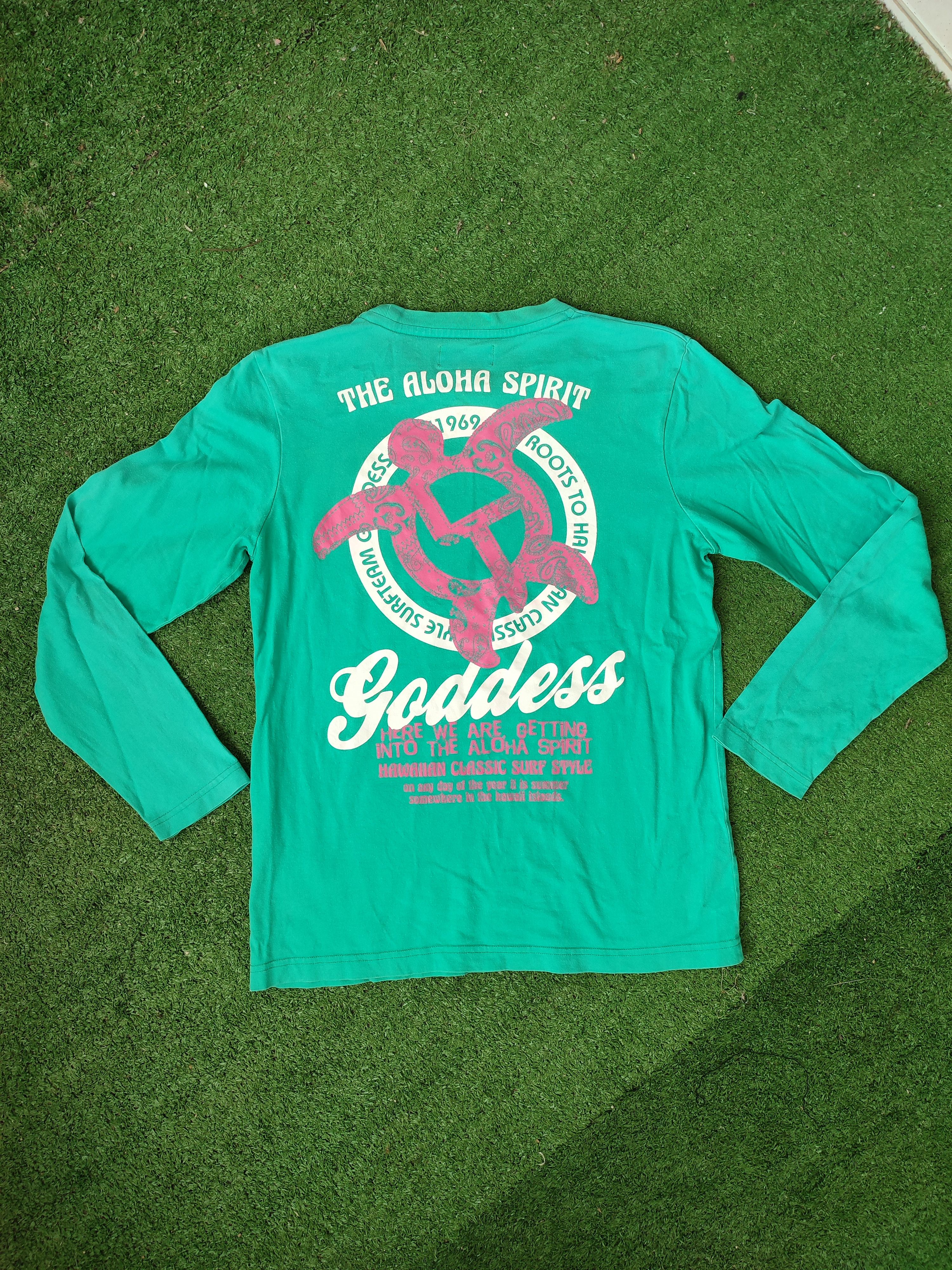 Vintage Long Sleeve THE ALOHA SPIRIT GODDESS vintage Size US M / EU 48-50 / 2 - 7 Thumbnail
