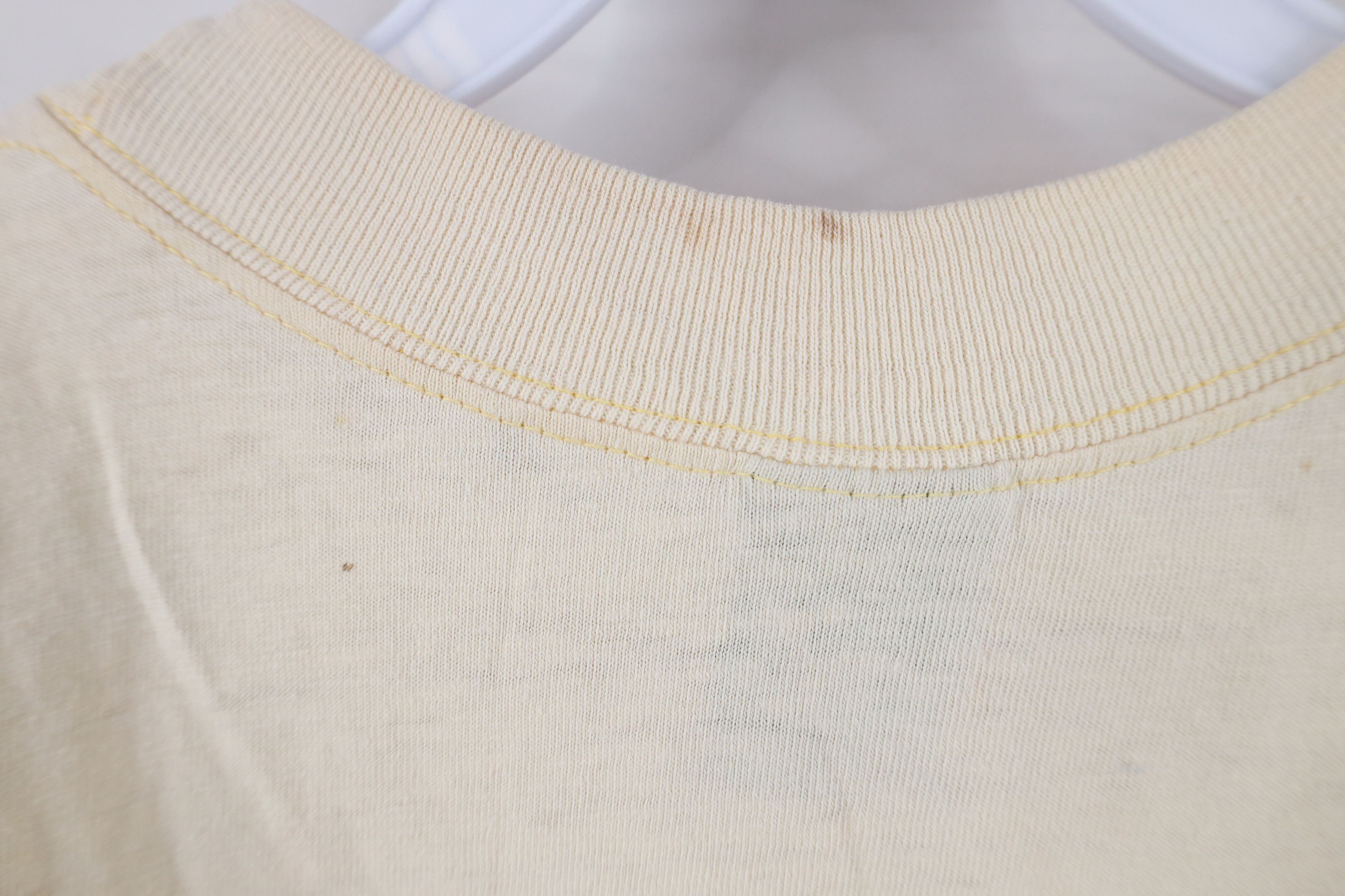 Vintage Vintage 80s Education Our Best Defense T-Shirt Beige USA Size US M / EU 48-50 / 2 - 12 Thumbnail
