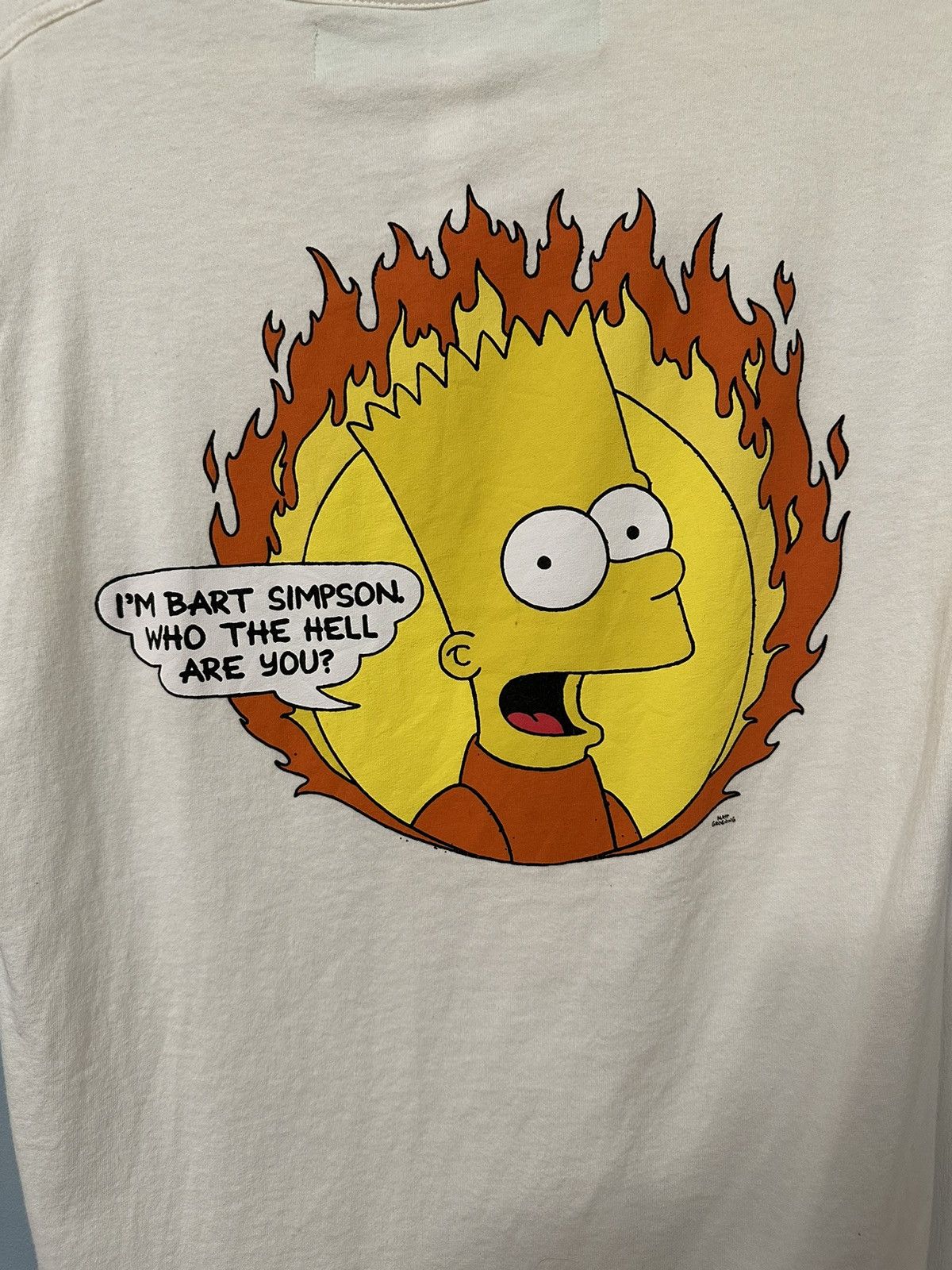 Off-White Bart Simpson “Teenager” Tee Size US S / EU 44-46 / 1 - 5 Thumbnail