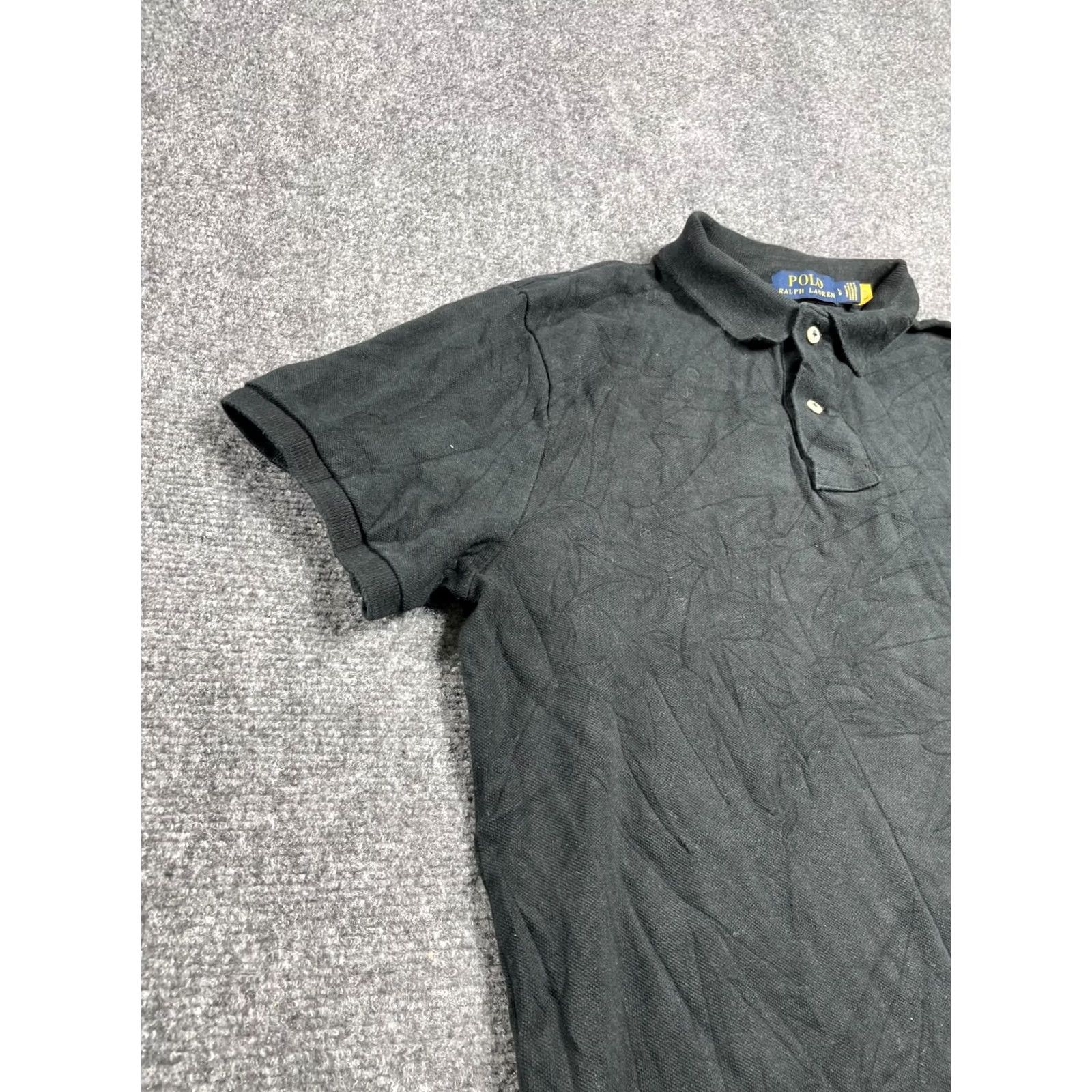Polo Ralph Lauren Polo Ralph Lauren Polo Shirt Black Short Sleeve Casual Pony Size Large Men Size US L / EU 52-54 / 3 - 2 Thumbnail