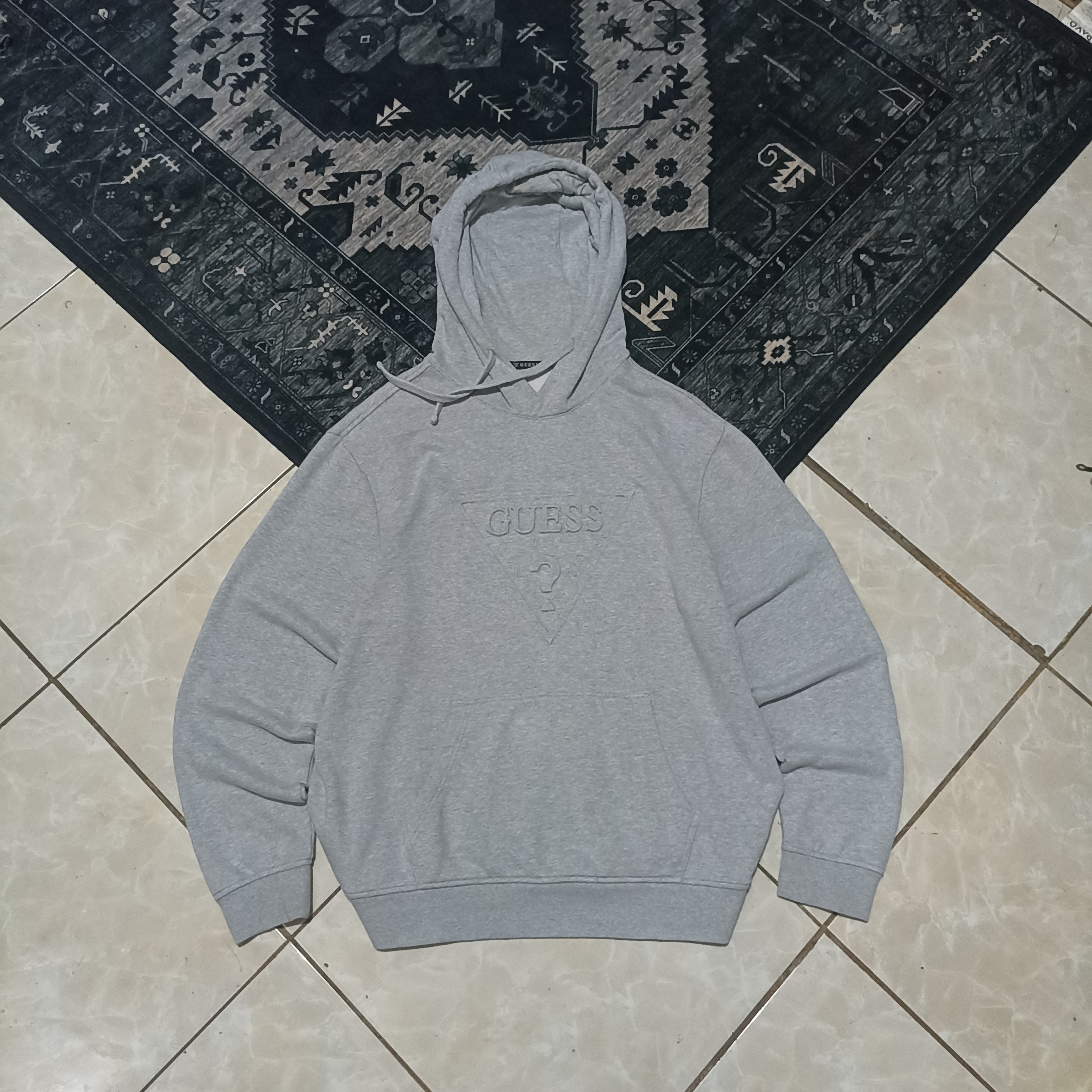 Guess Hoodie Guess 3d U.S.A Washed Size US XL / EU 56 / 4 - 1 Thumbnail