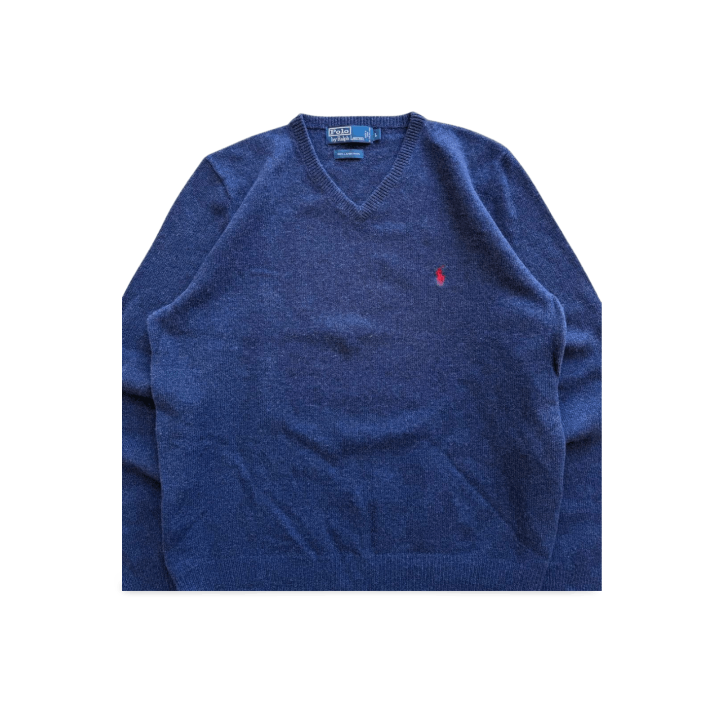 Polo Ralph Lauren Vintage Ralph Lauren Lambs Wool Knit Sweater Size US L / EU 52-54 / 3 - 3 Thumbnail
