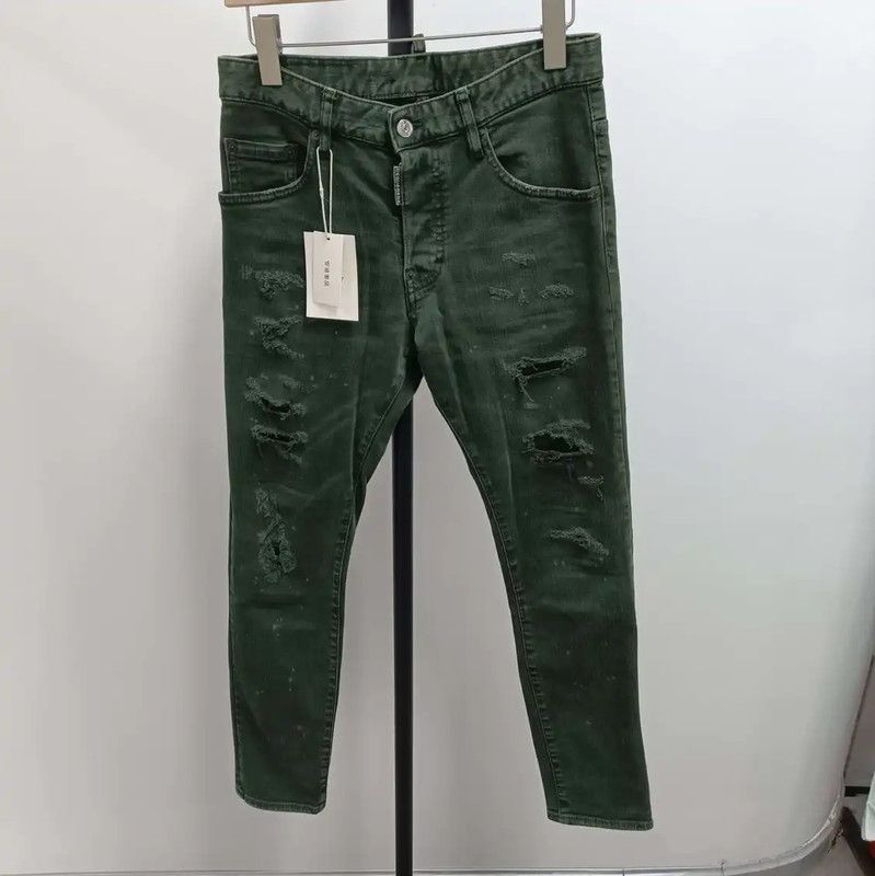 DSQUARED2 Casual Pants in Dark Green 0089