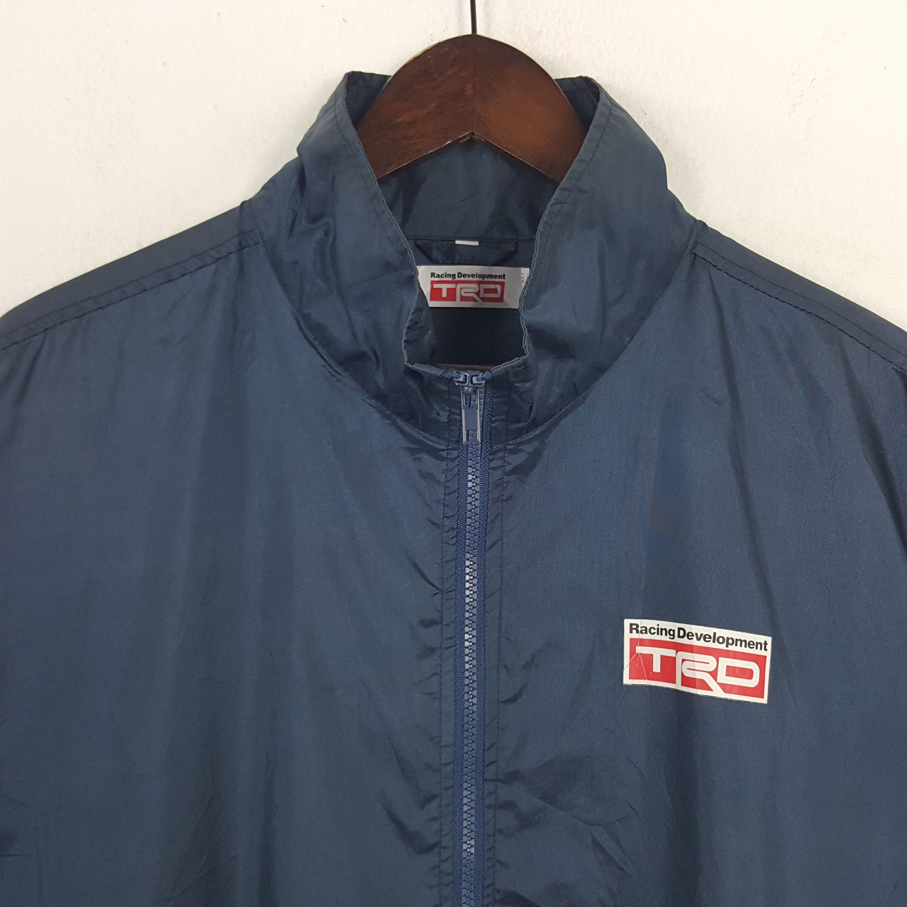Japanese Brand × Vintage Vintage TRD Toyota Racing Windbreaker Jacket Size US L / EU 52-54 / 3 - 4 Thumbnail