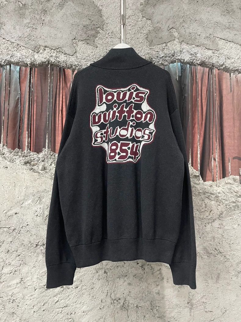 Louis Vuitton Louis Vuitton Zip wool jacket Size US XL / EU 56 / 4 - 2 Thumbnail