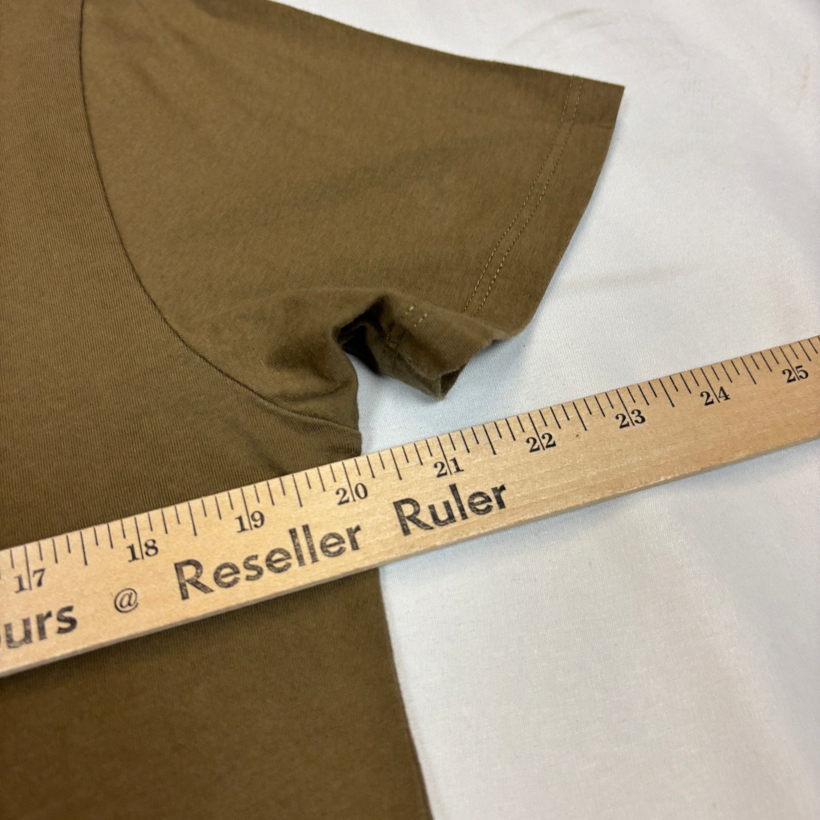 Buck Mason Buck Mason Curved Hem Slub Cotton Short Sleeve T Shirt S Size US S / EU 44-46 / 1 - 4 Thumbnail