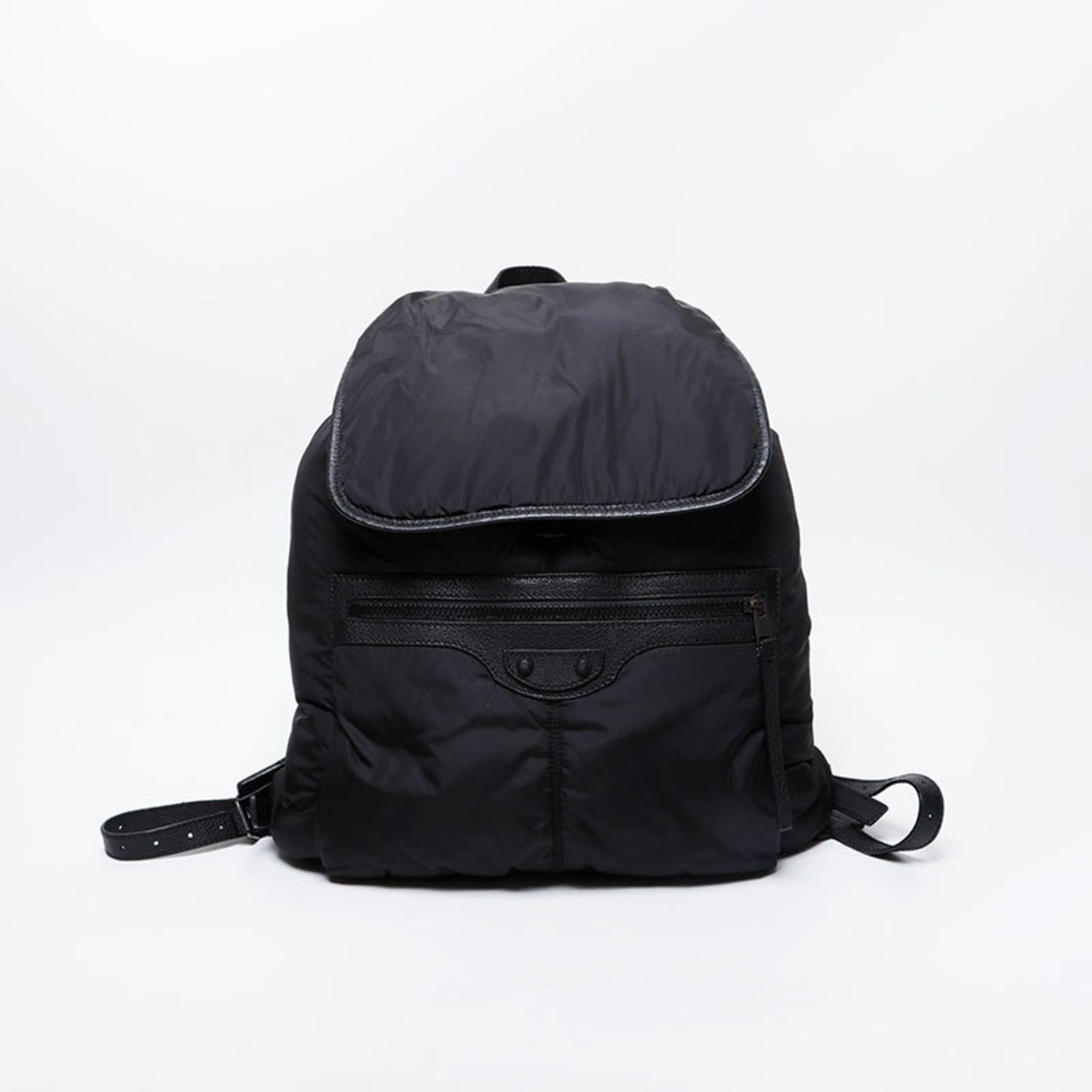 Balenciaga Balenciaga Nylon Traveler Padded Backpack/Daypack, Black, WS21305 Size ONE SIZE - 1 Thumbnail