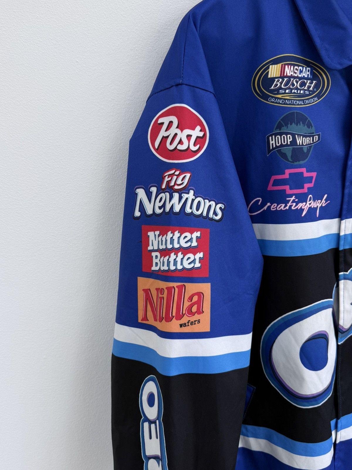 NASCAR Vintage NASCAR Oreo Racing Jacket Formula 1 Size US L / EU 52-54 / 3 - 6 Thumbnail
