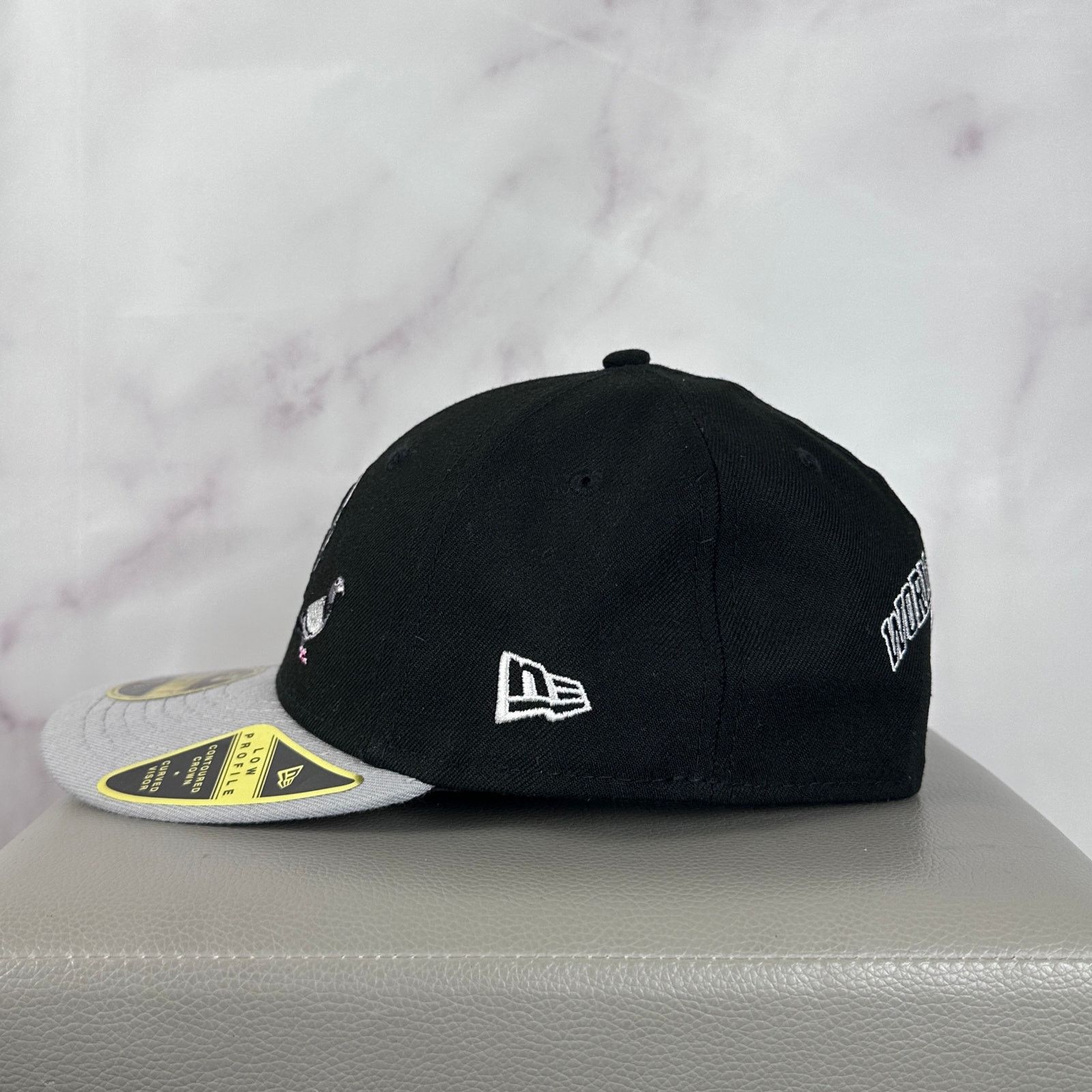 New Era Brooklyn Nets World Renown Black/Grey Fitted Size ONE SIZE - 5 Thumbnail