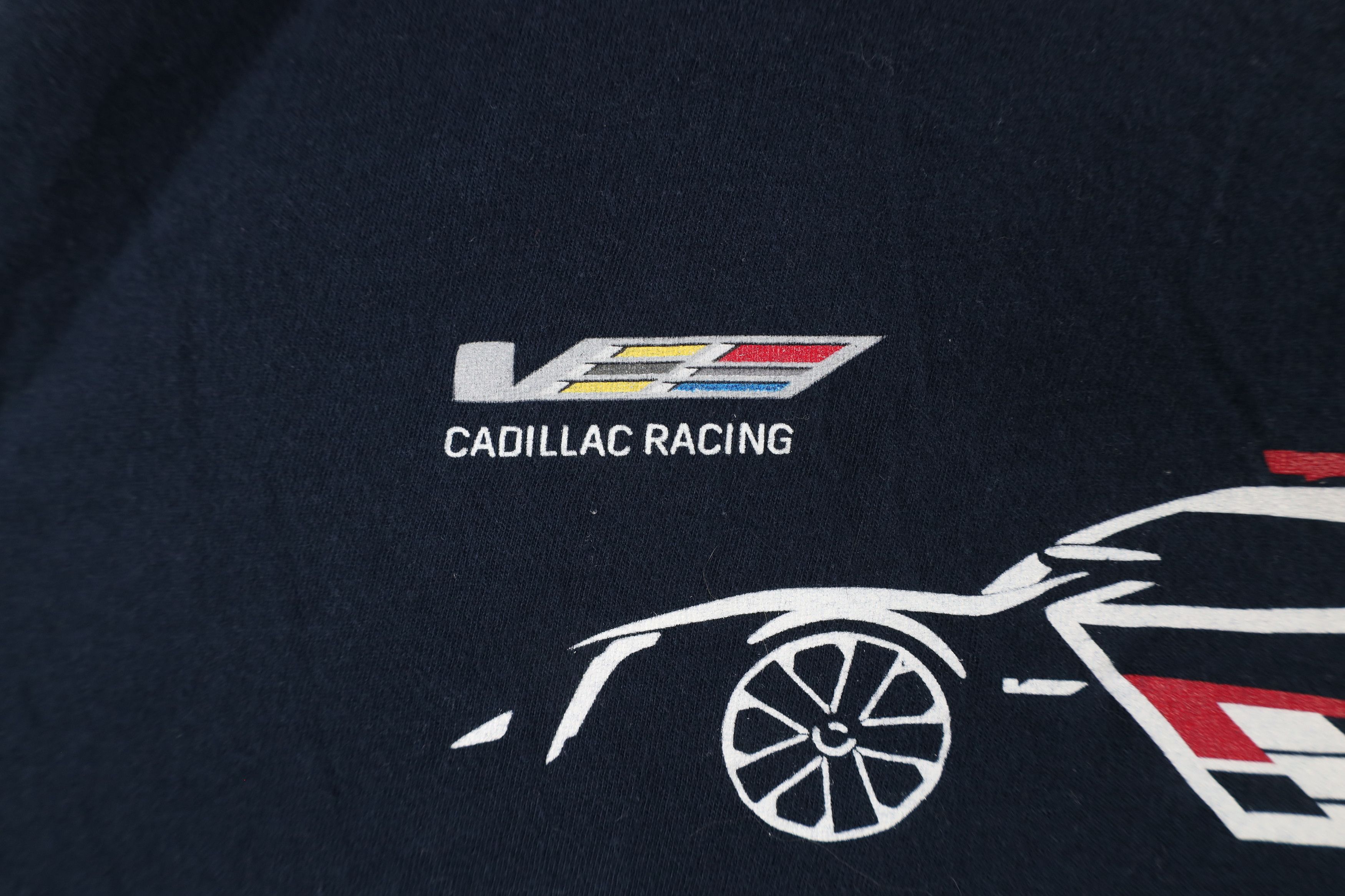 Vintage Vintage Out Cadillac Racing Car Short Sleeve T-Shirt Blue Size US XL / EU 56 / 4 - 6 Thumbnail