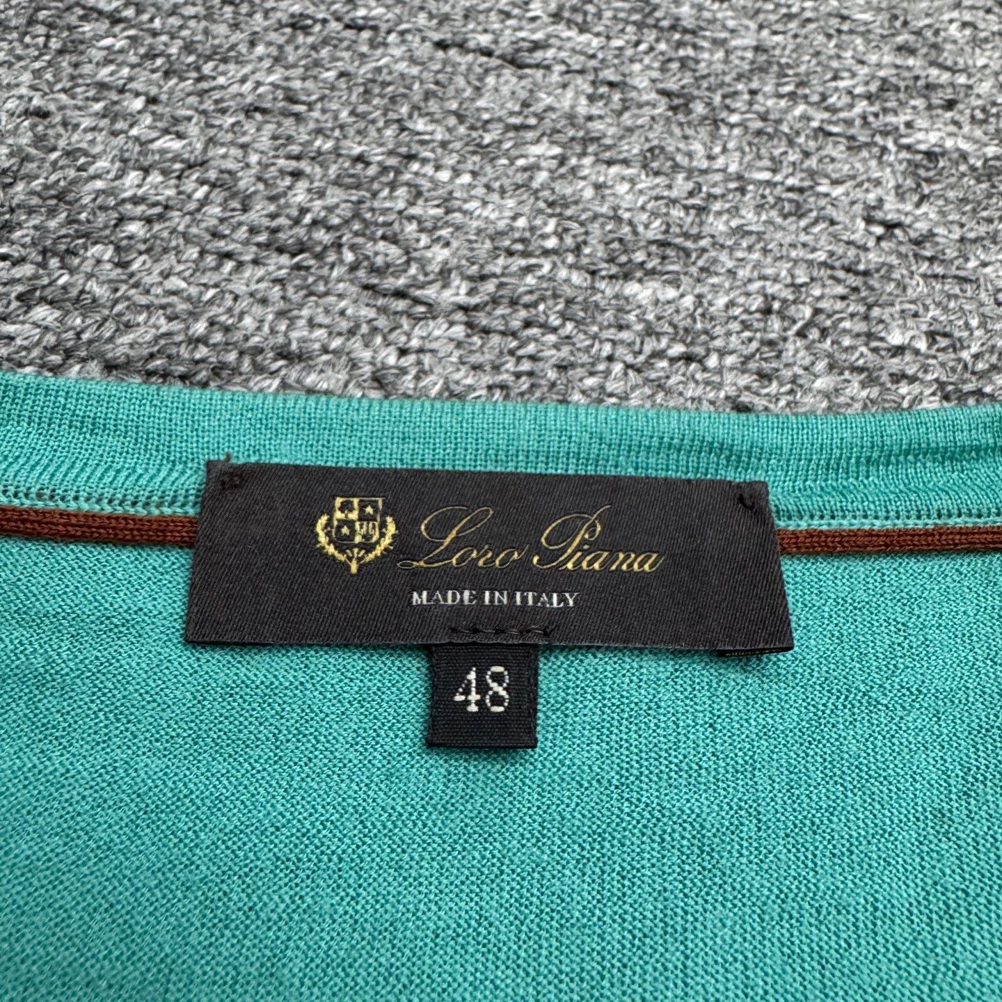 Loro Piana Loro Piana Merino Wool Knit Short-Sleeve 48 99 New Size US M / EU 48-50 / 2 - 2 Thumbnail