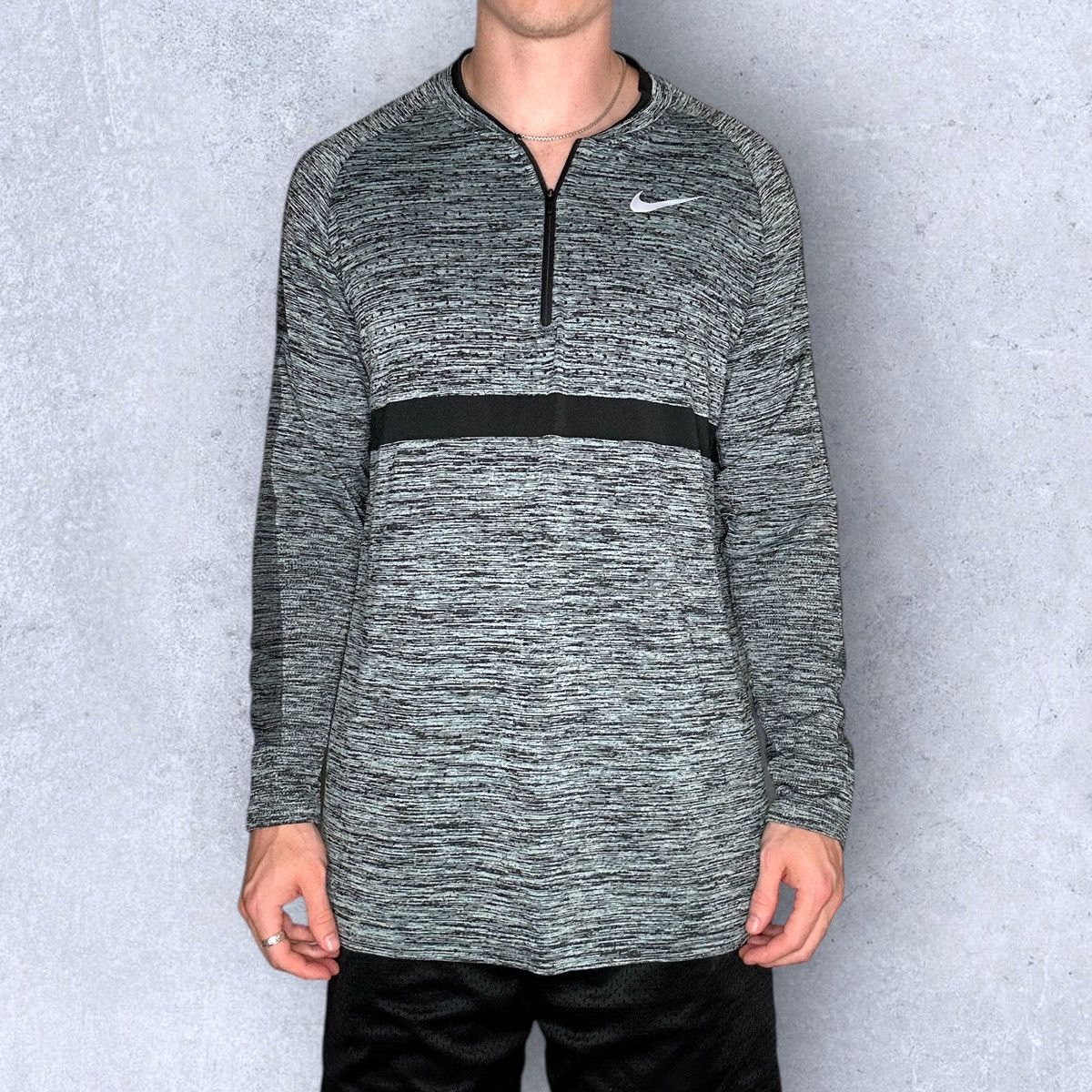 Nike Nike Golf Dri-fit Quarter Zip Pullover Jacket Size US L / EU 52-54 / 3 - 2 Thumbnail