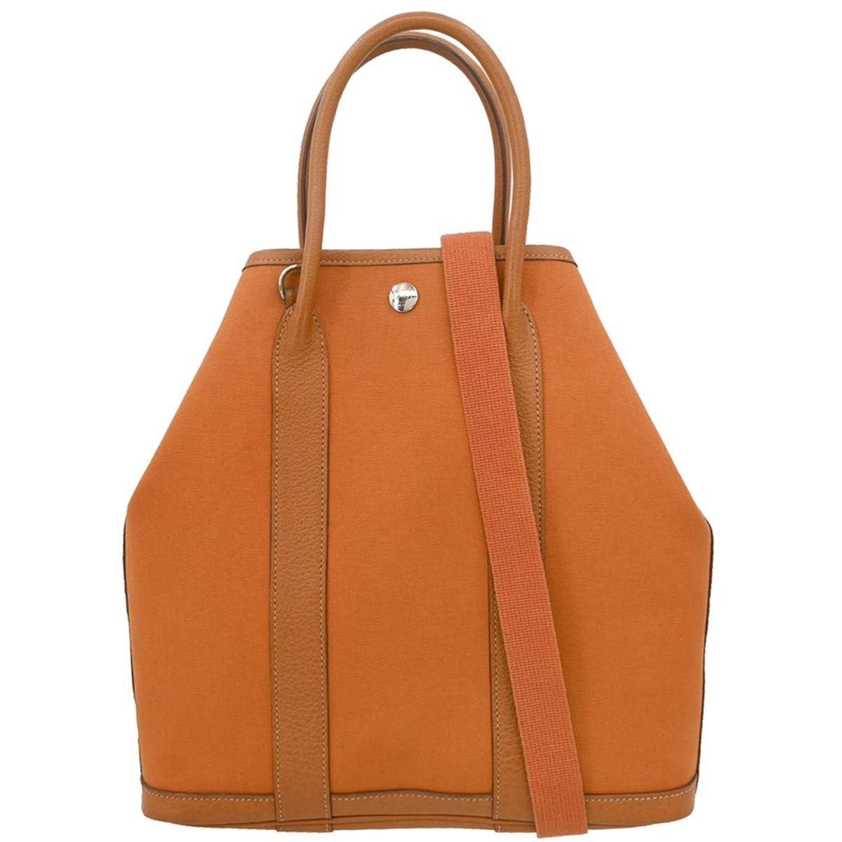 Hermes Hermes Garden File Tote Toile and Leather Size ONE SIZE - 1 Thumbnail