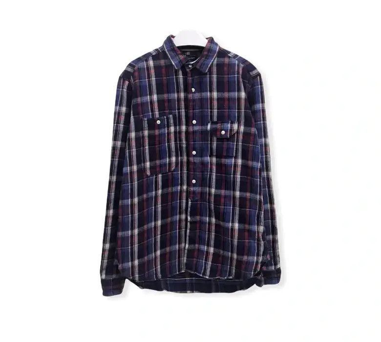 Beams Plus Japanese Brand Beams Heart Plaid Tartan Flannel Shirt Size US L / EU 52-54 / 3 - 1 Thumbnail