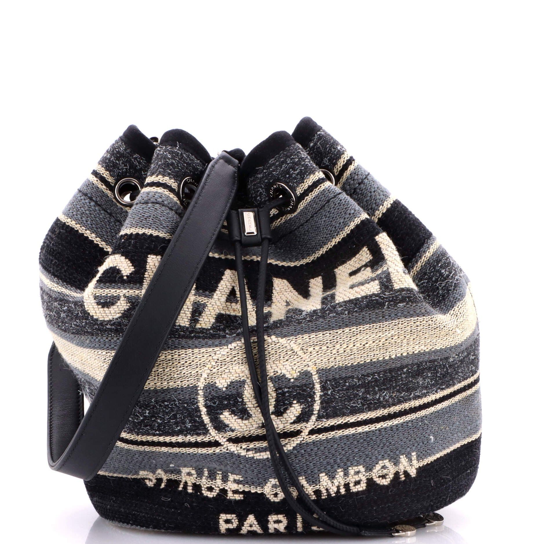 Chanel Deauville Drawstring Bucket Bag Size ONE SIZE - 1 Thumbnail