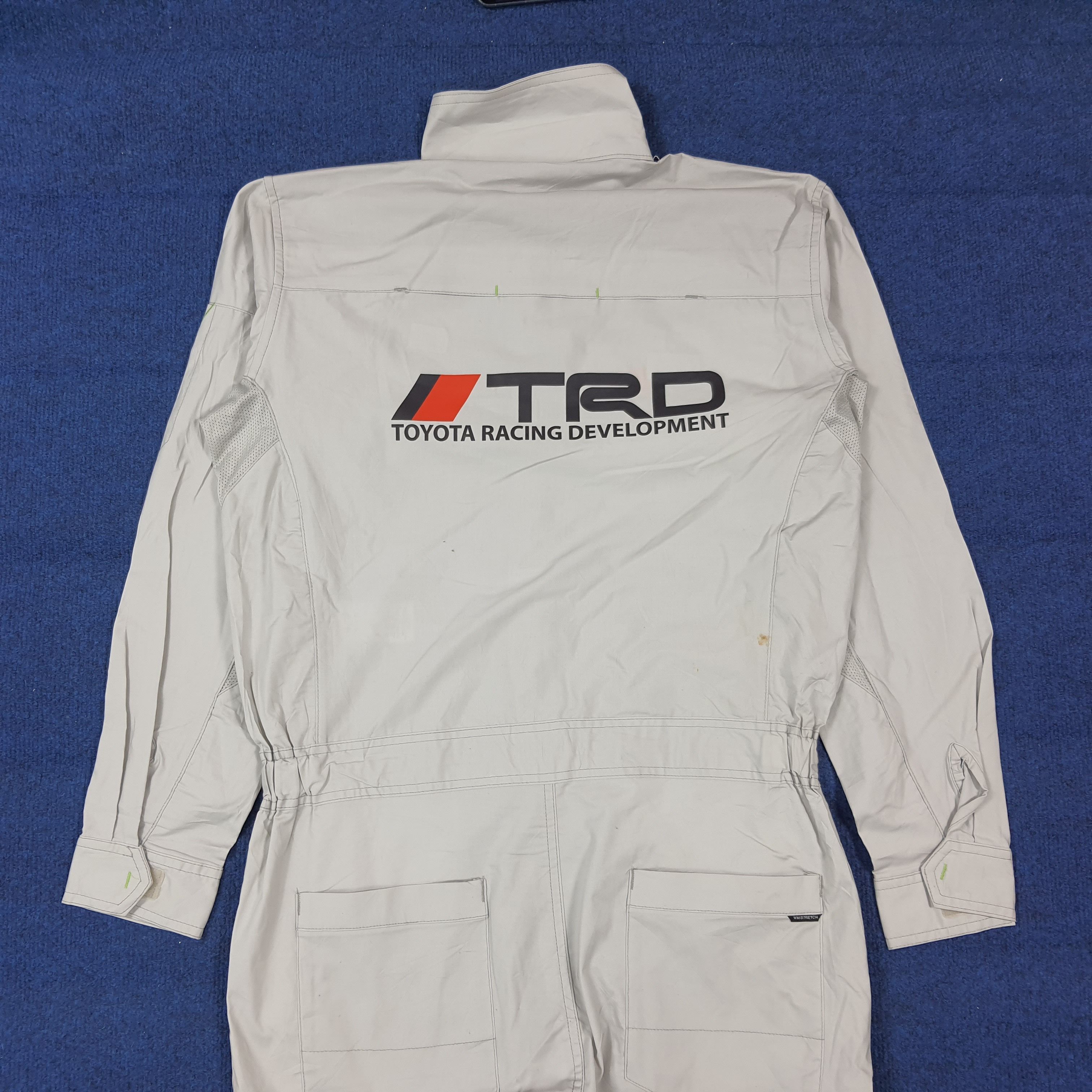 Japanese Brand Vintage TRD Toyota Motor Sports Custom Logo Coverall C286N17 Size US M / EU 48-50 / 2 - 1 Thumbnail