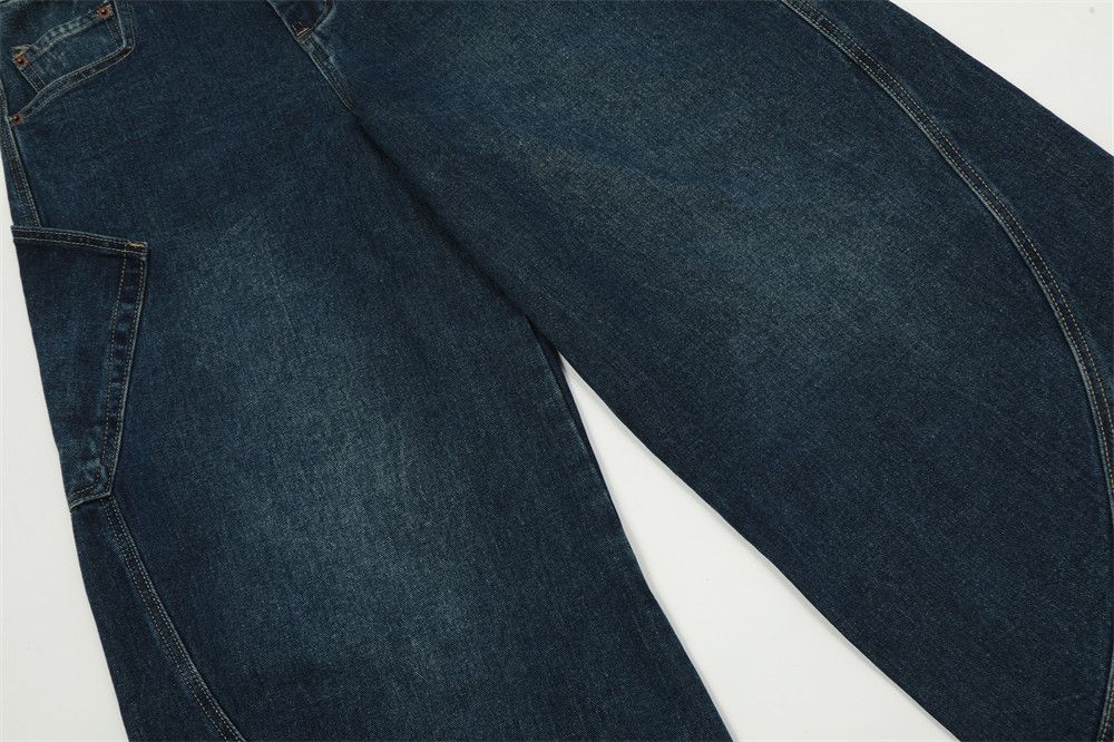 Japanese Brand × Jean Men's high street pocket loose washed cargo jeans Size US 32 / EU 48 - 6 Thumbnail