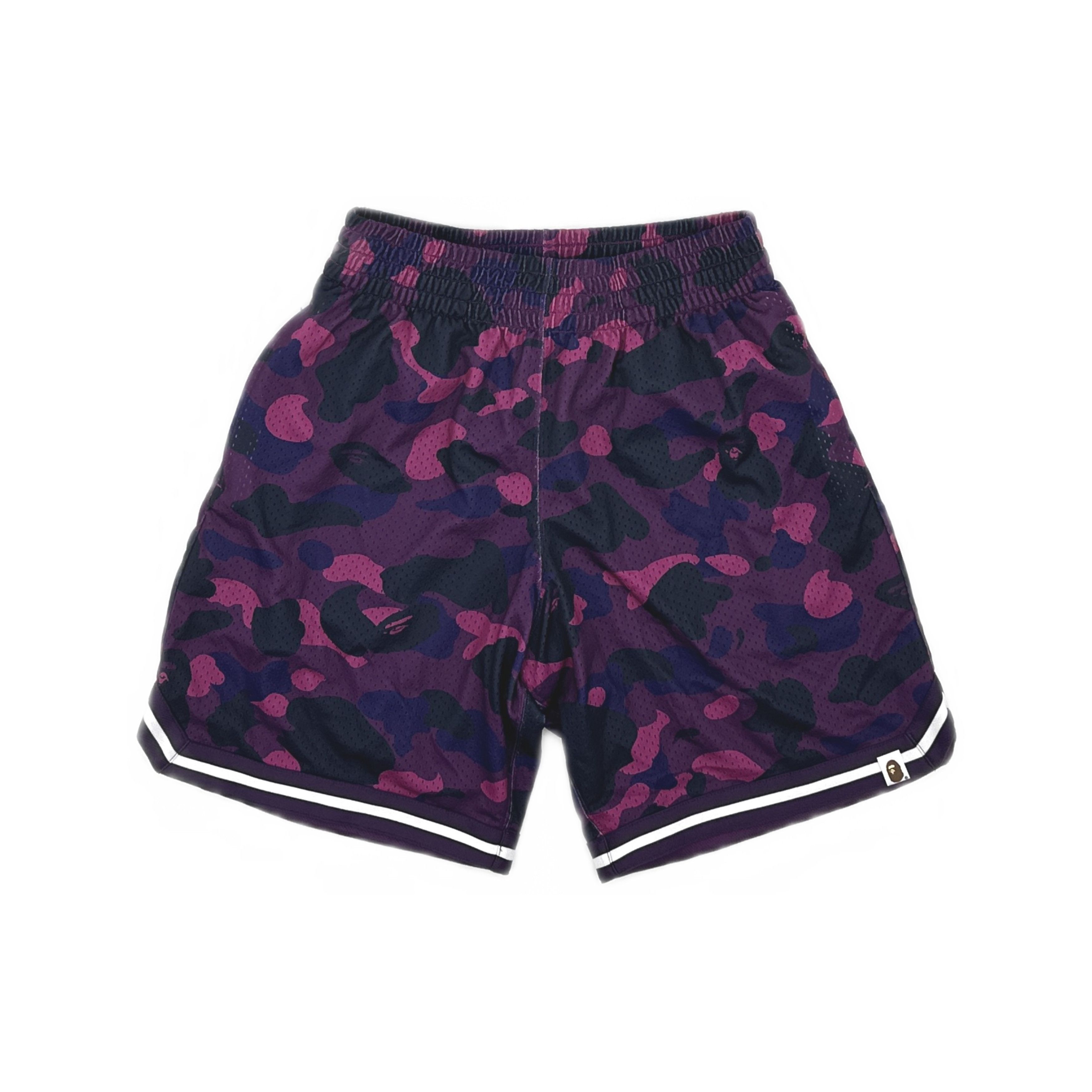 Bape A BATHING APE Color Camo Basketball Shorts Size S Size US 30 / EU 46 - 1 Thumbnail