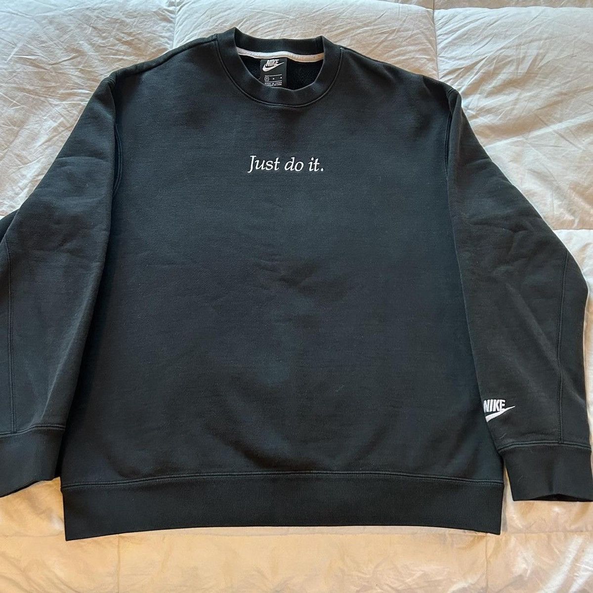 Nike Nike Just Do It Stitched Sweatshirt Size US M / EU 48-50 / 2 - 1 Thumbnail