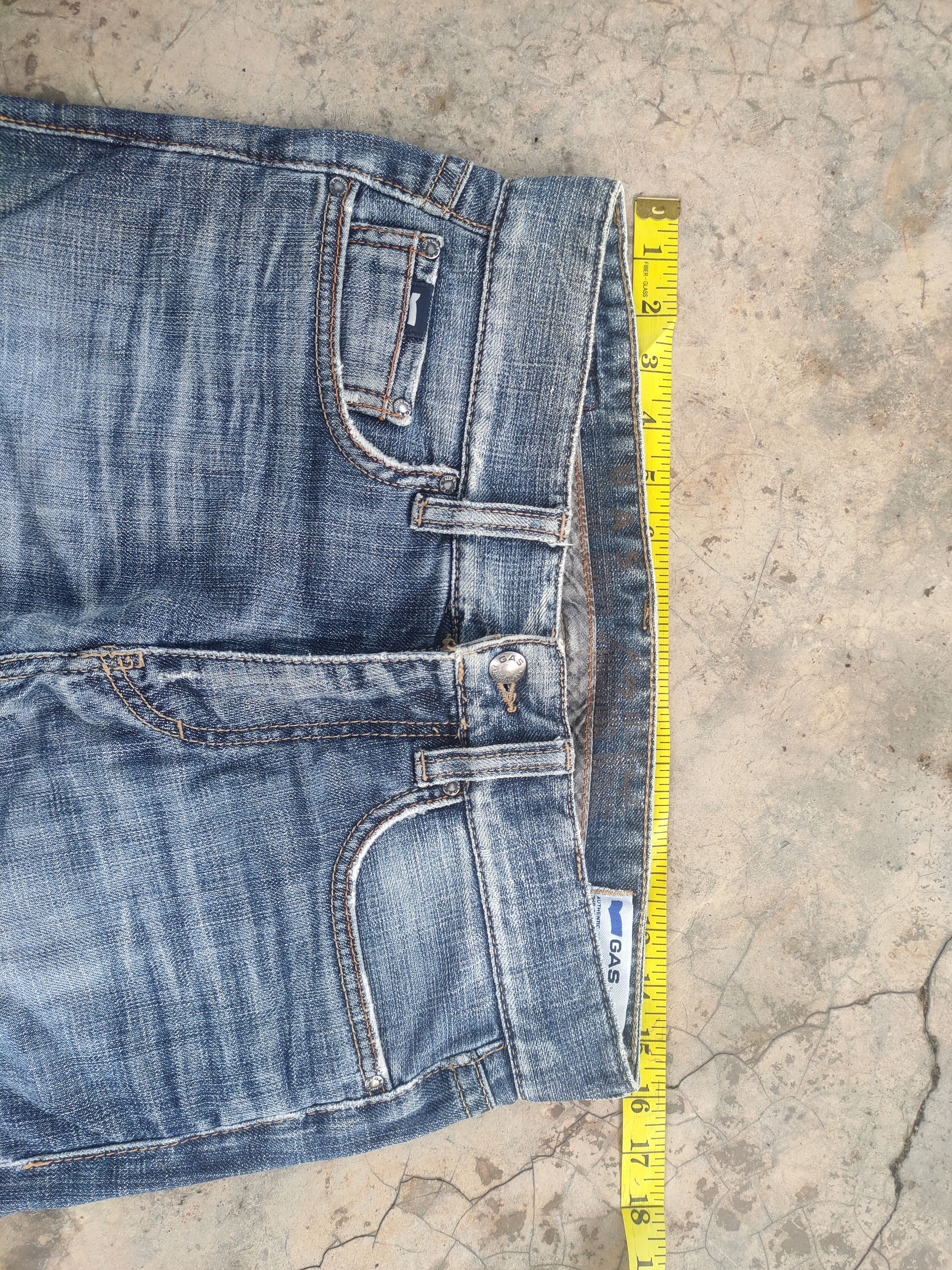 GAS × Jean × Vintage VINTAGE GAS FADED JEANS DENIM PANTS Size US 31 - 6 Thumbnail