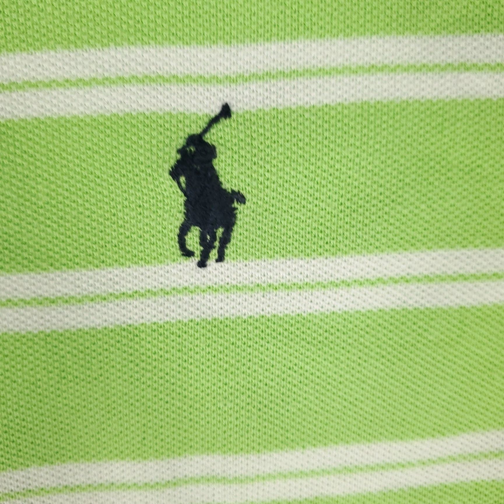 Ralph Lauren Ralph Lauren Polo Shirt Mens Large Green Striped Pony Casual Short Sleeve Polo Shirt Mens Large Green Striped Pony Casual Short Sleeve Size US L / EU 52-54 / 3 - 3 Thumbnail