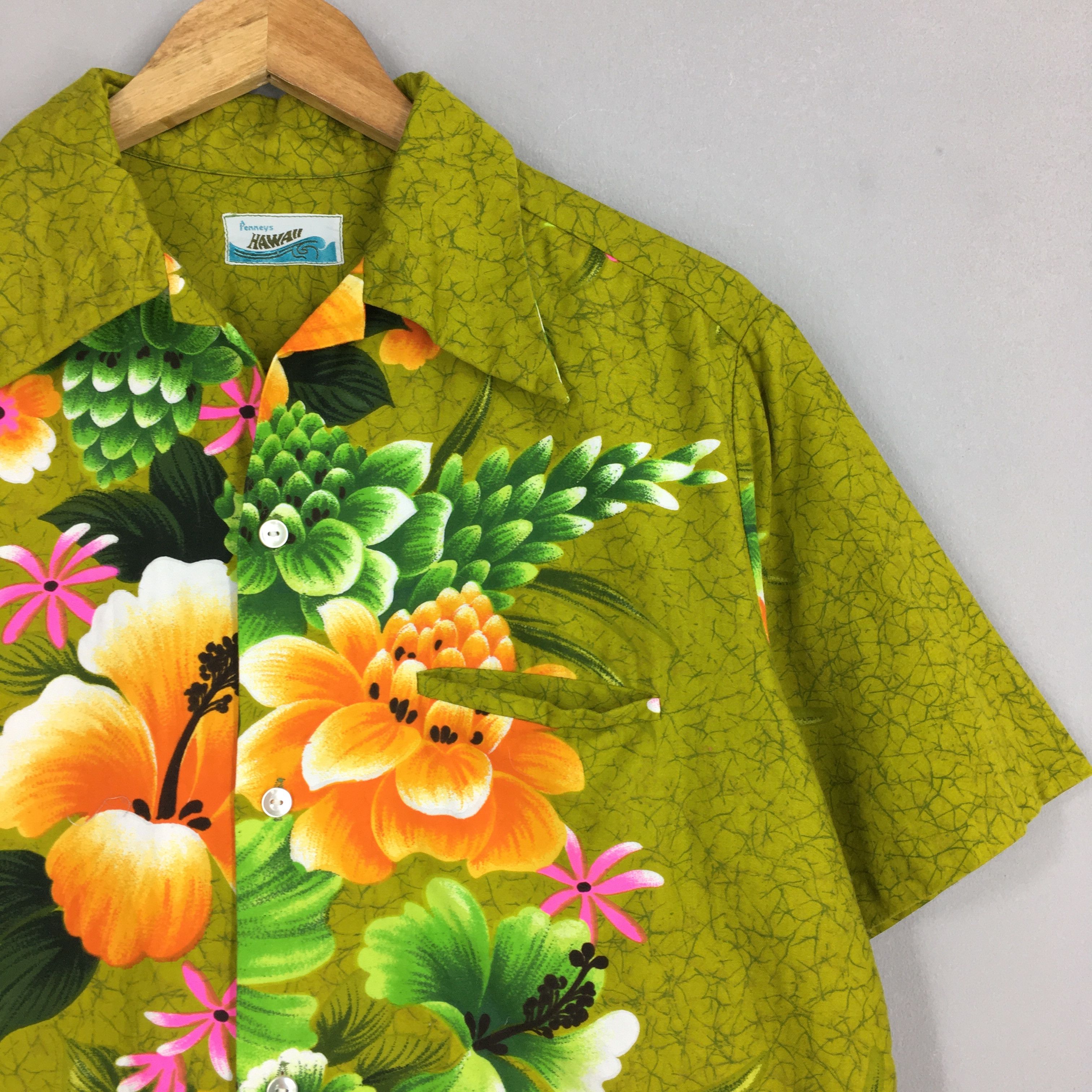 Life's a Beach Penneys Hawaii Hibiscus Flower Tropical Shirt Medium Size US M / EU 48-50 / 2 - 2 Thumbnail