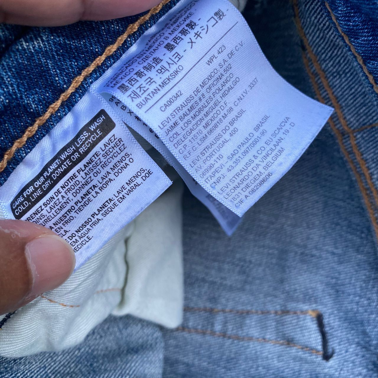 Levi's Vintage Levis 511 Slim Distressed Denim Size US 29 - 16 Thumbnail