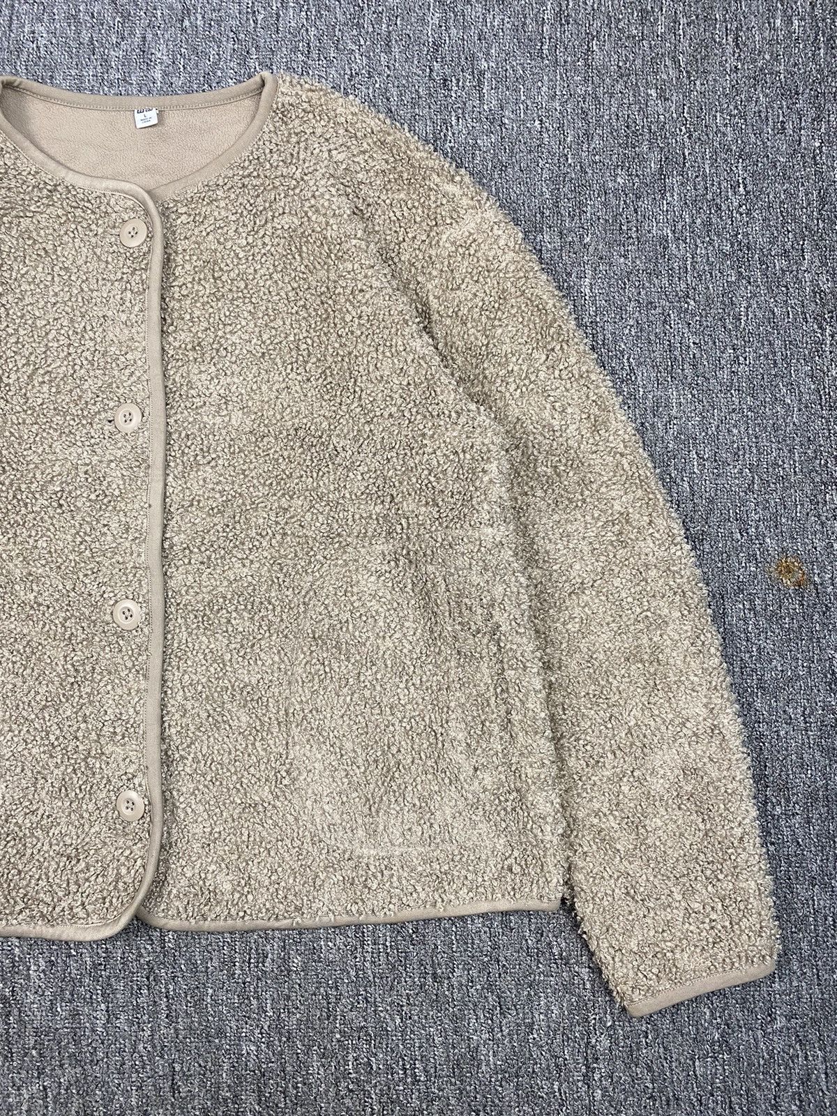 Japanese Brand × Uniqlo Cropped Fleece Cardigan L Size L / US 10 / IT 46 - 2 Thumbnail