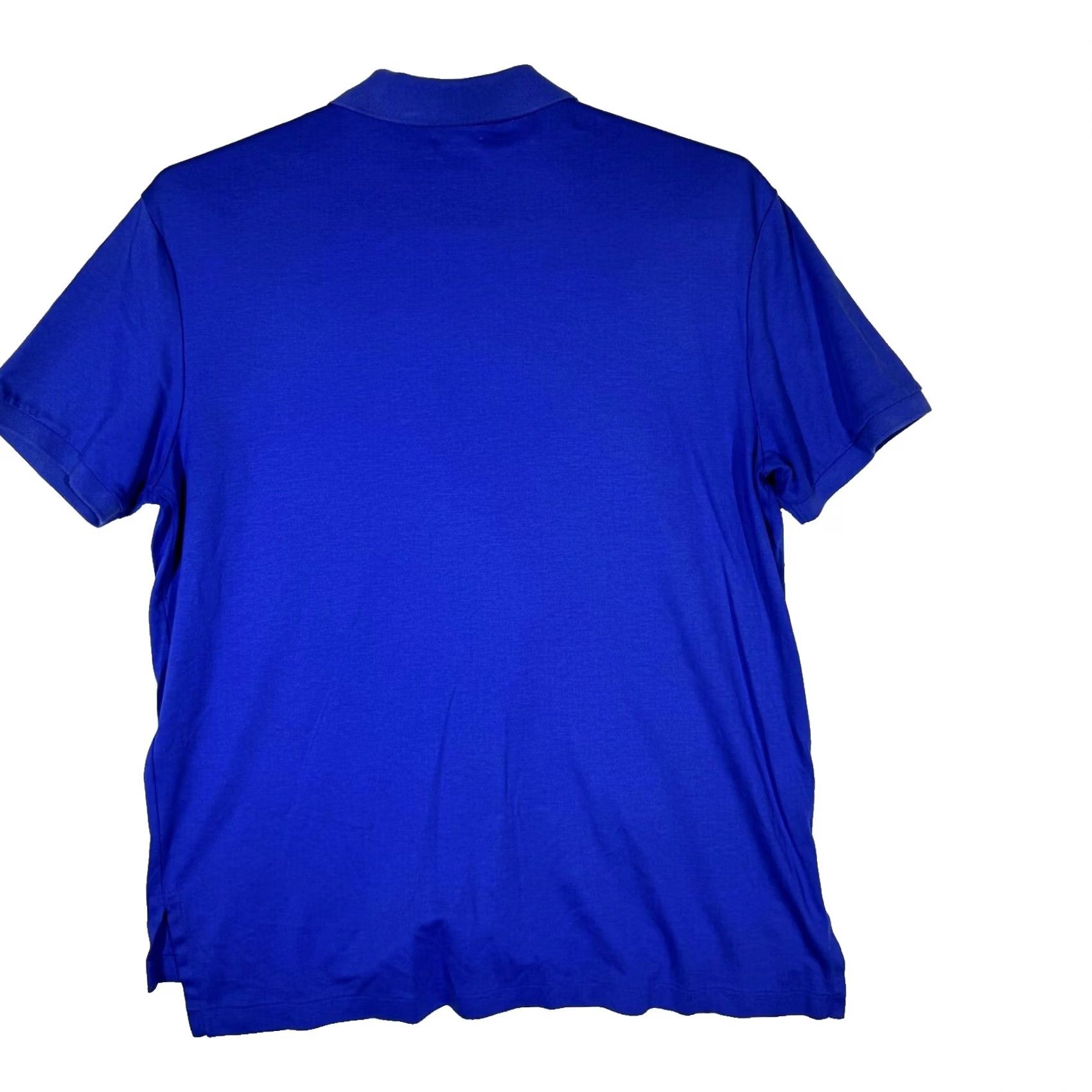 Polo Ralph Lauren Polo Ralph Lauren Shirt Men XL Blue 100 Percent Cotton Soft Touch Short Sleeve Size US XL / EU 56 / 4 - 2 Thumbnail