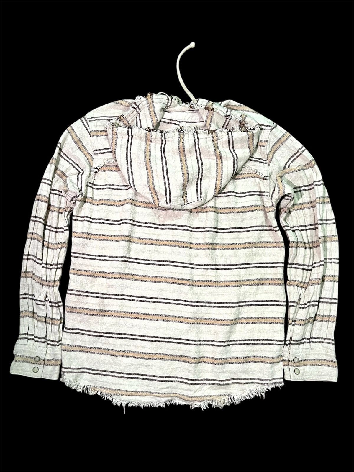 Le Grande Bleu (L.G.B.) Japanese Goa flanel hoodie punk style Size US M / EU 48-50 / 2 - 6 Thumbnail