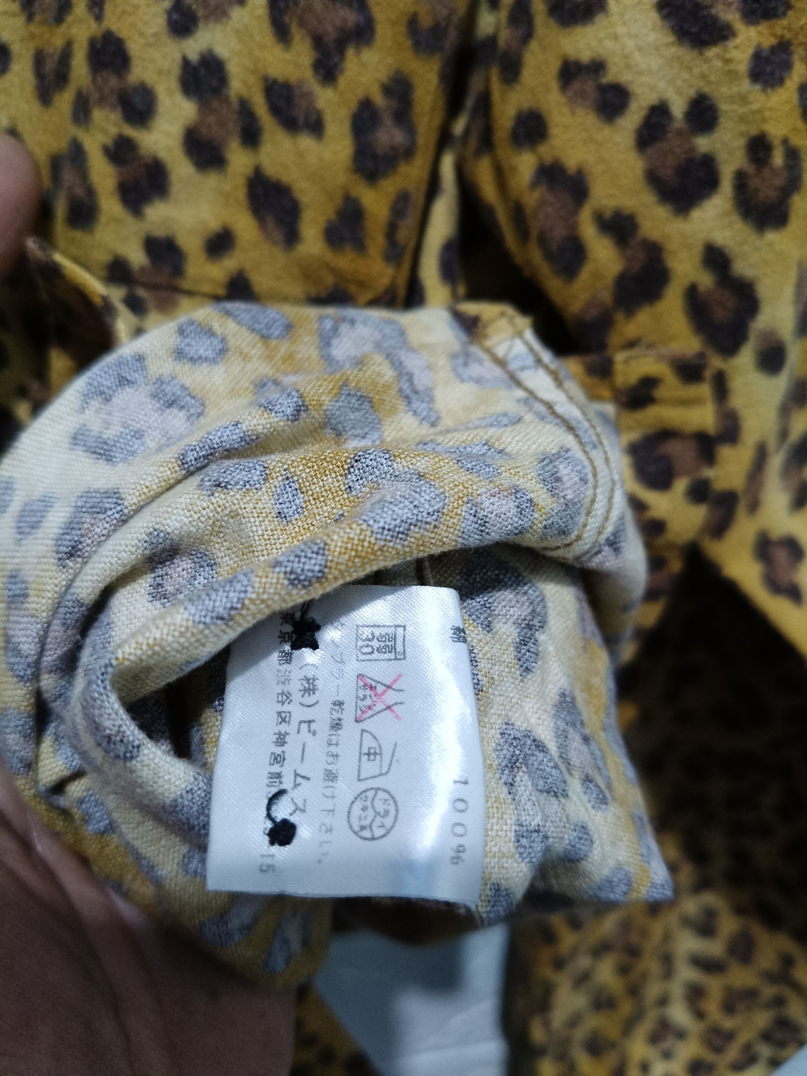 Beams Japan Vintage beams Japan leopard Size US M / EU 48-50 / 2 - 6 Thumbnail