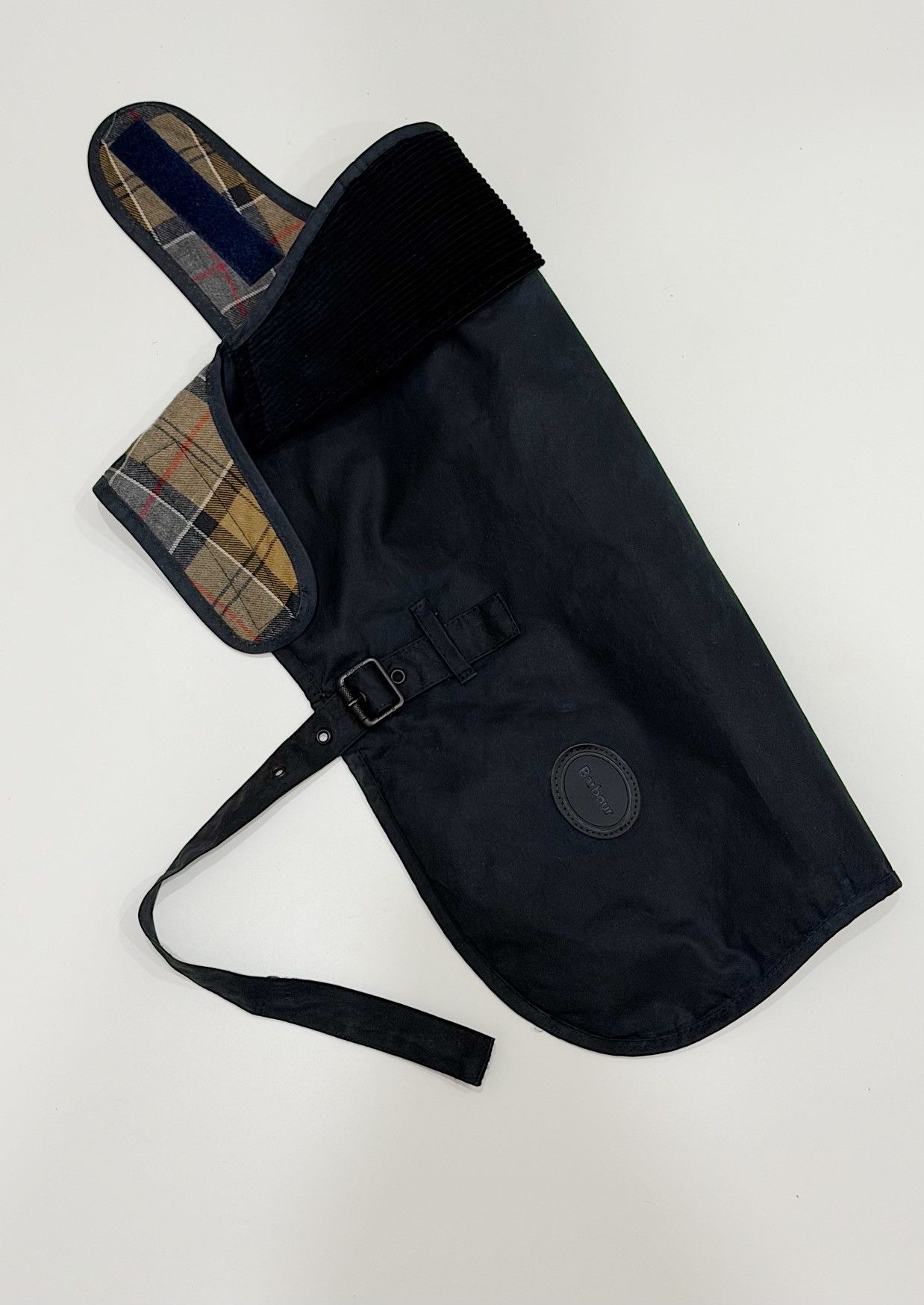 Barbour BARBOUR Dog Wax Coat with Tartan Plaid Lining Vintage rain Size US M / EU 48-50 / 2 - 1 Thumbnail