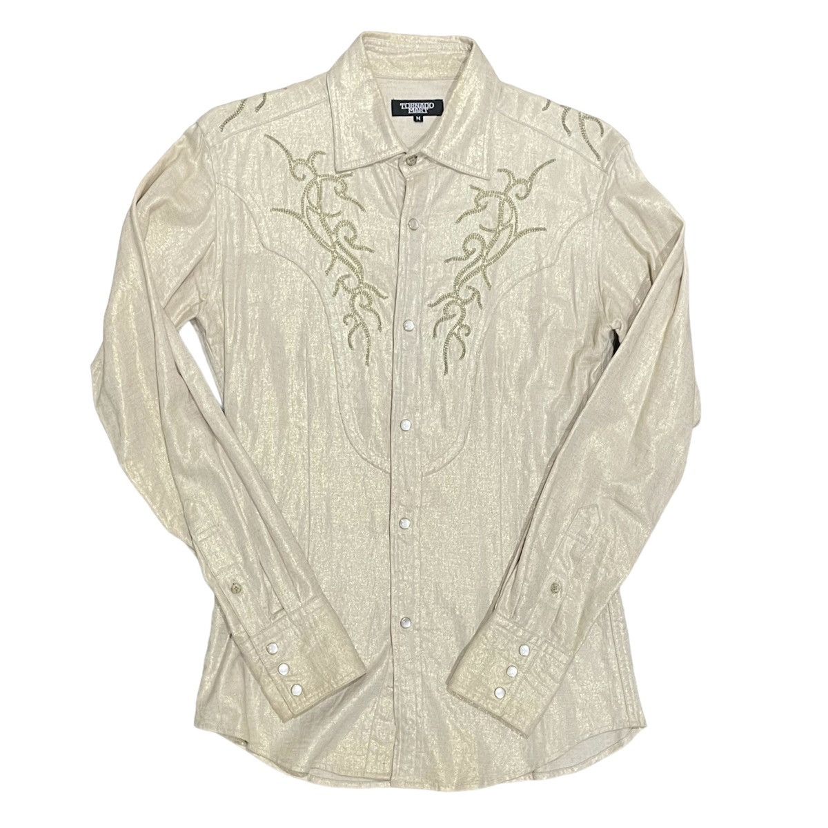 Tornado Mart Tornado Mart Western Shirt Size US M / EU 48-50 / 2 - 1 Thumbnail
